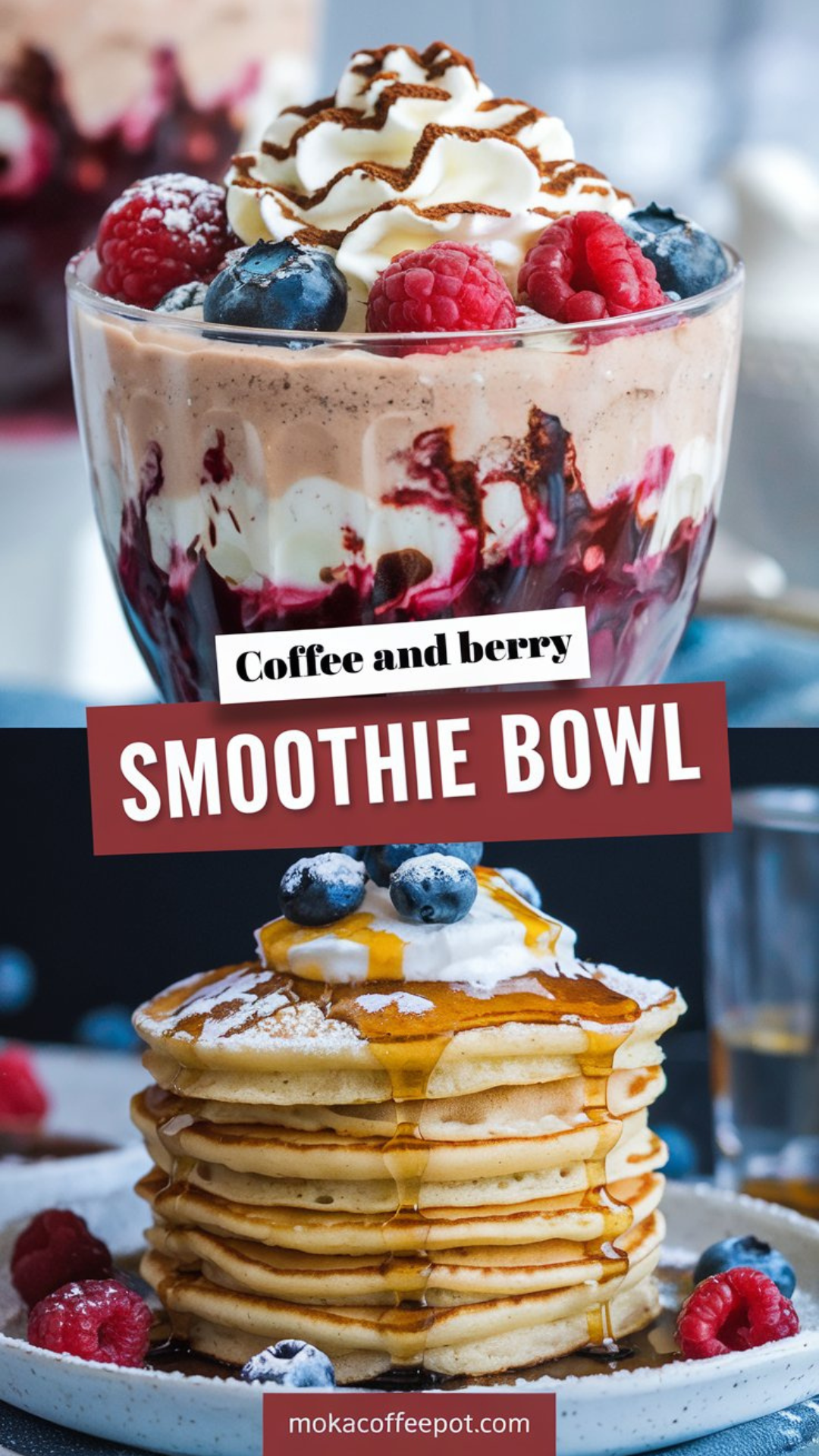 Coffee and Berry Smoothie Bowl Coffee and Berry Smoothie Bowl