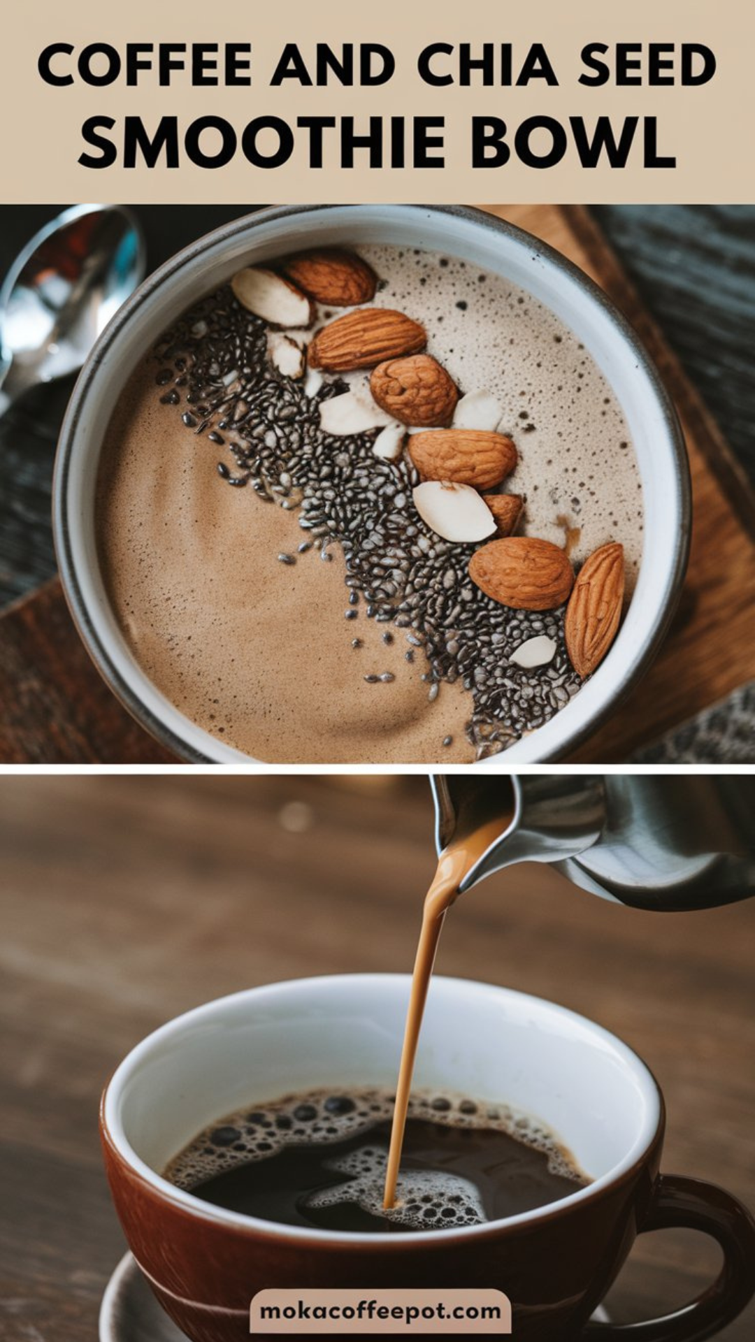 Coffee and Chia Seed Smoothie Bowl Coffee and Chia Seed Smoothie Bowl
