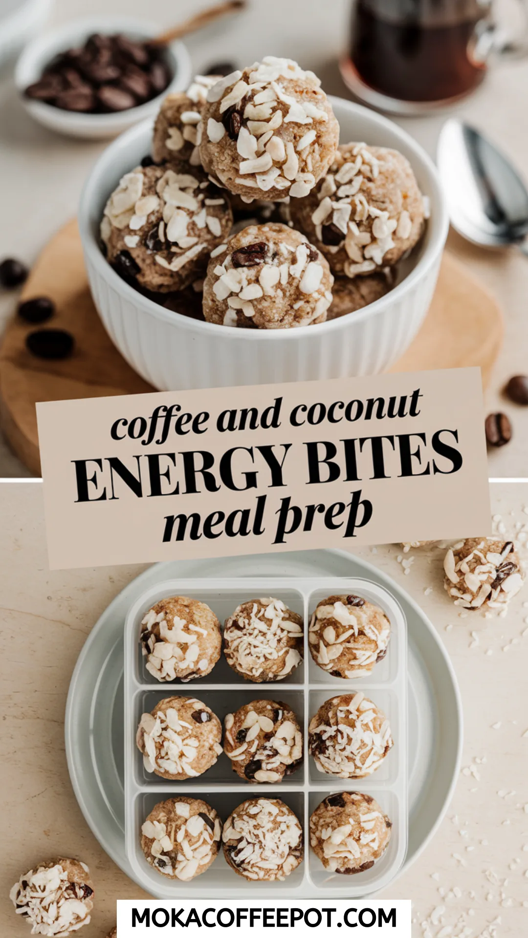 Coffee and Coconut Energy Bites Meal Prep Coffee and Coconut Energy Bites Meal Prep