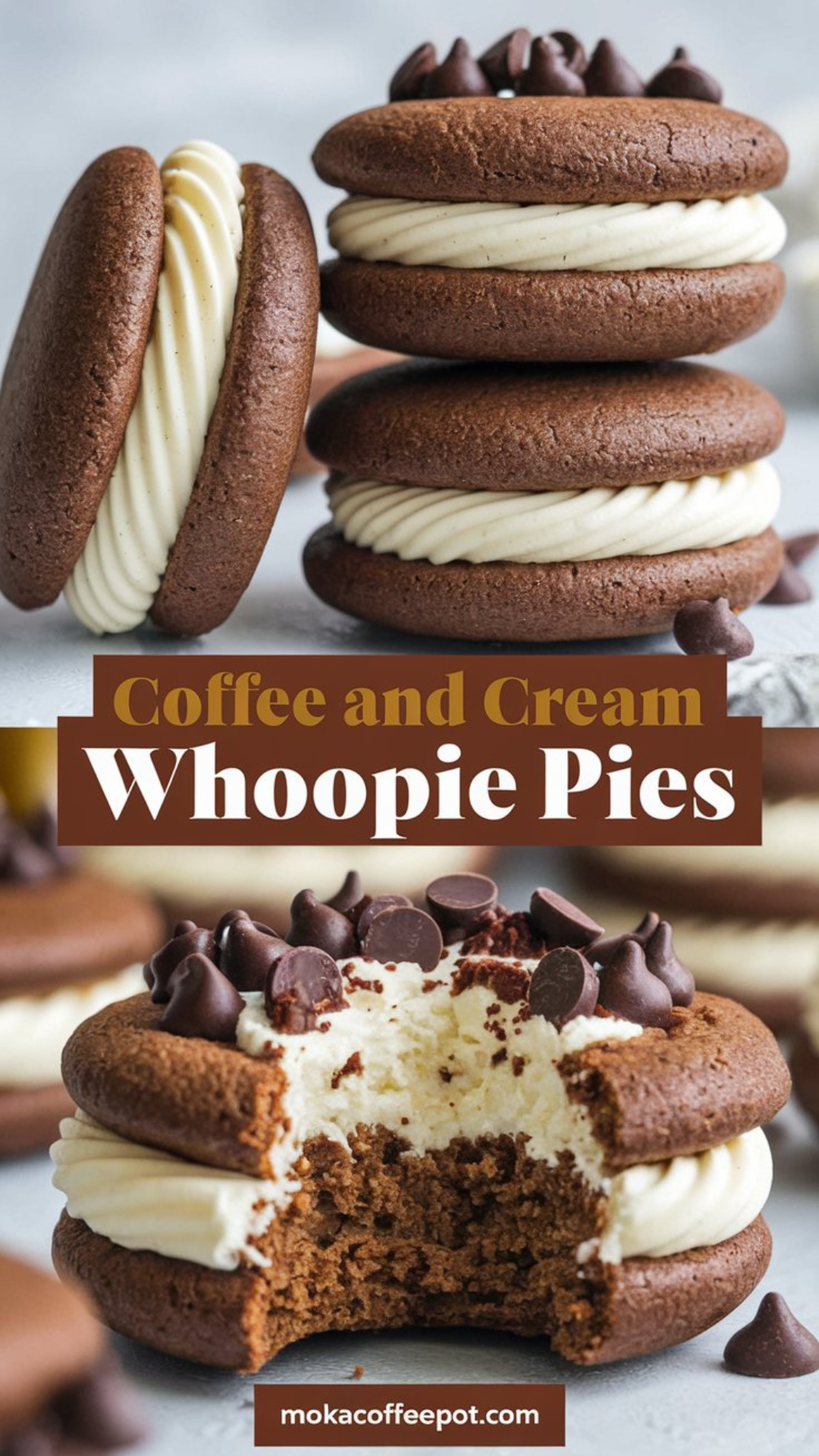 Coffee and Cream Whoopie Pies Coffee and Cream Whoopie Pies