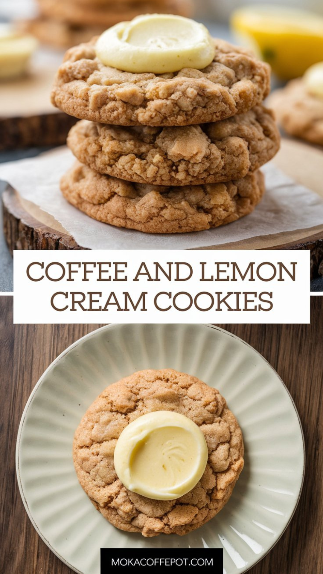 Coffee and Lemon Cream Cookies Coffee and Lemon Cream Cookies