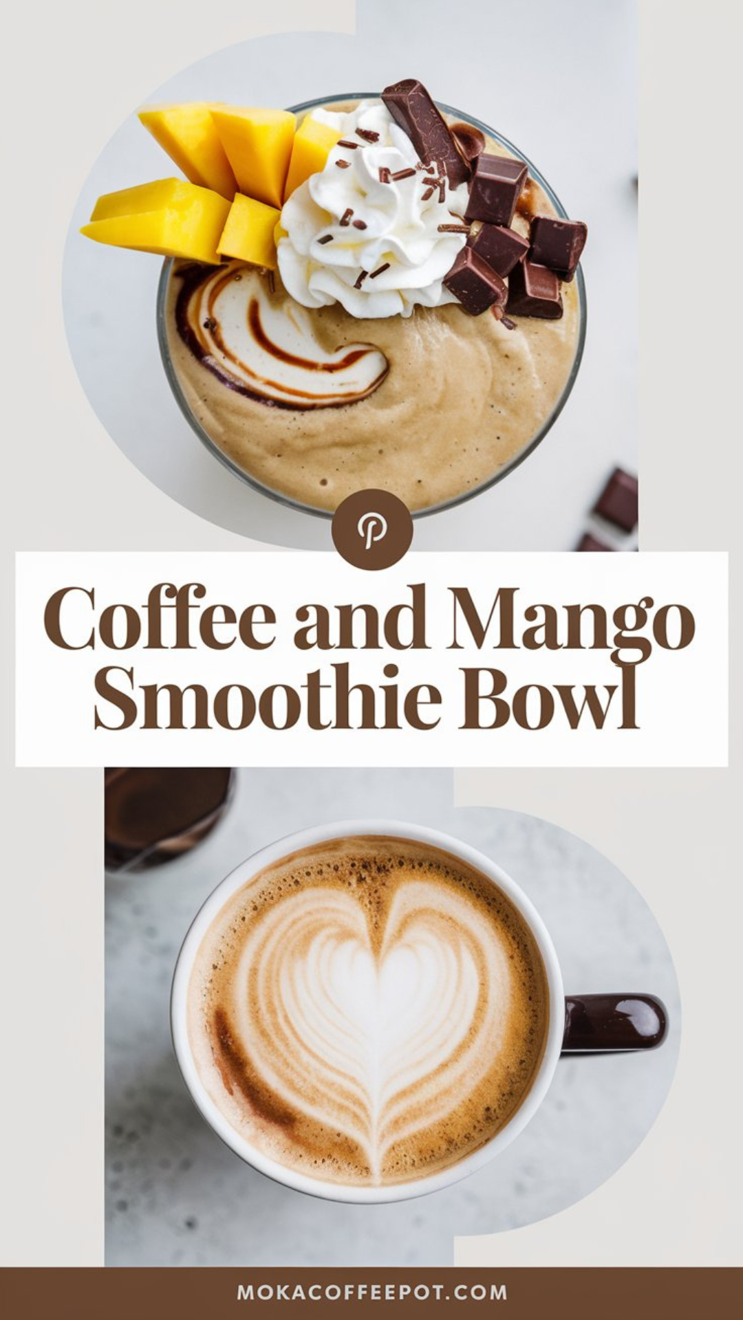 Coffee and Mango Smoothie Bowl Coffee and Mango Smoothie Bowl