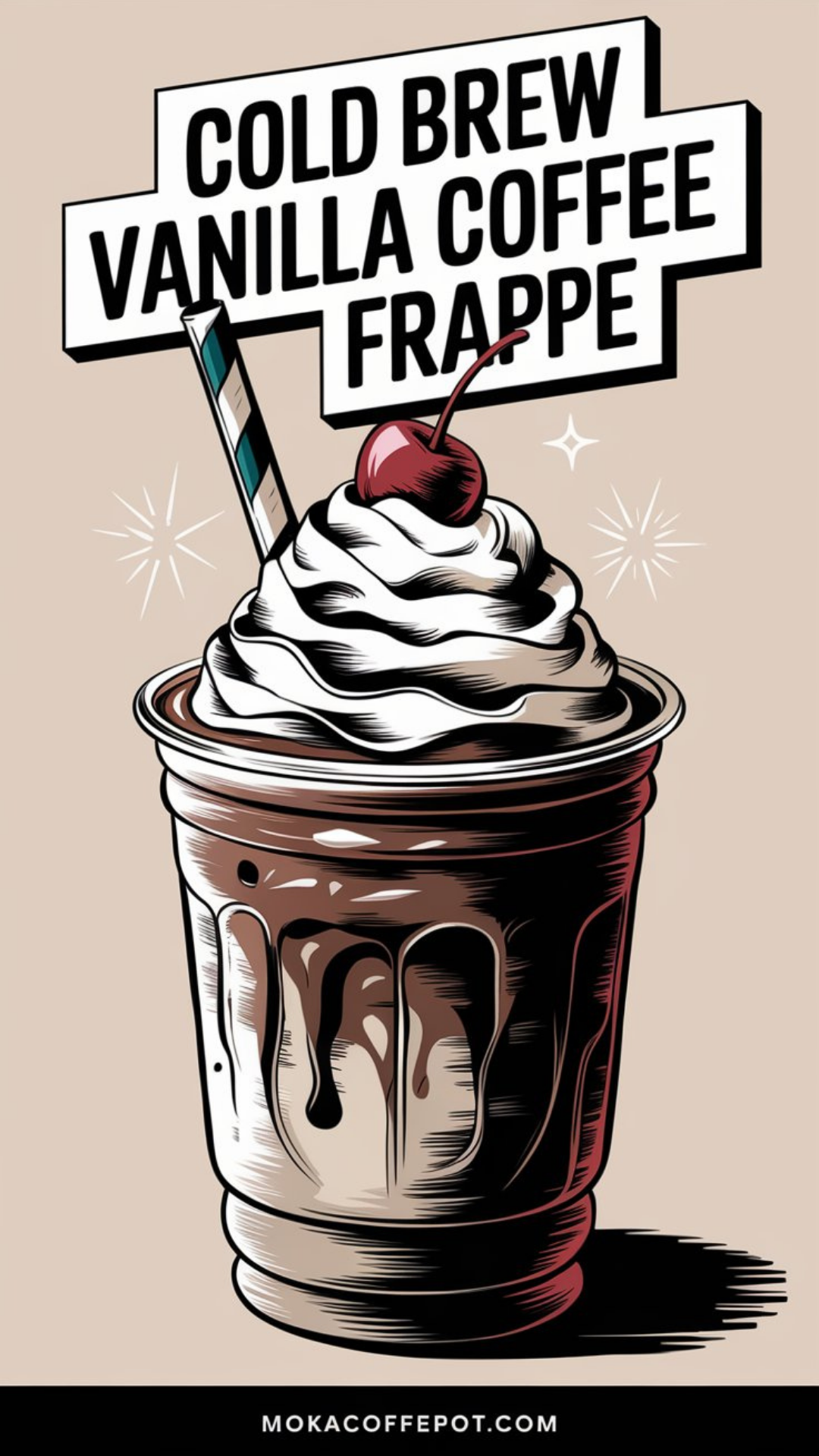 Cold Brew Vanilla Coffee Frappe Cold Brew Vanilla Coffee Frappe