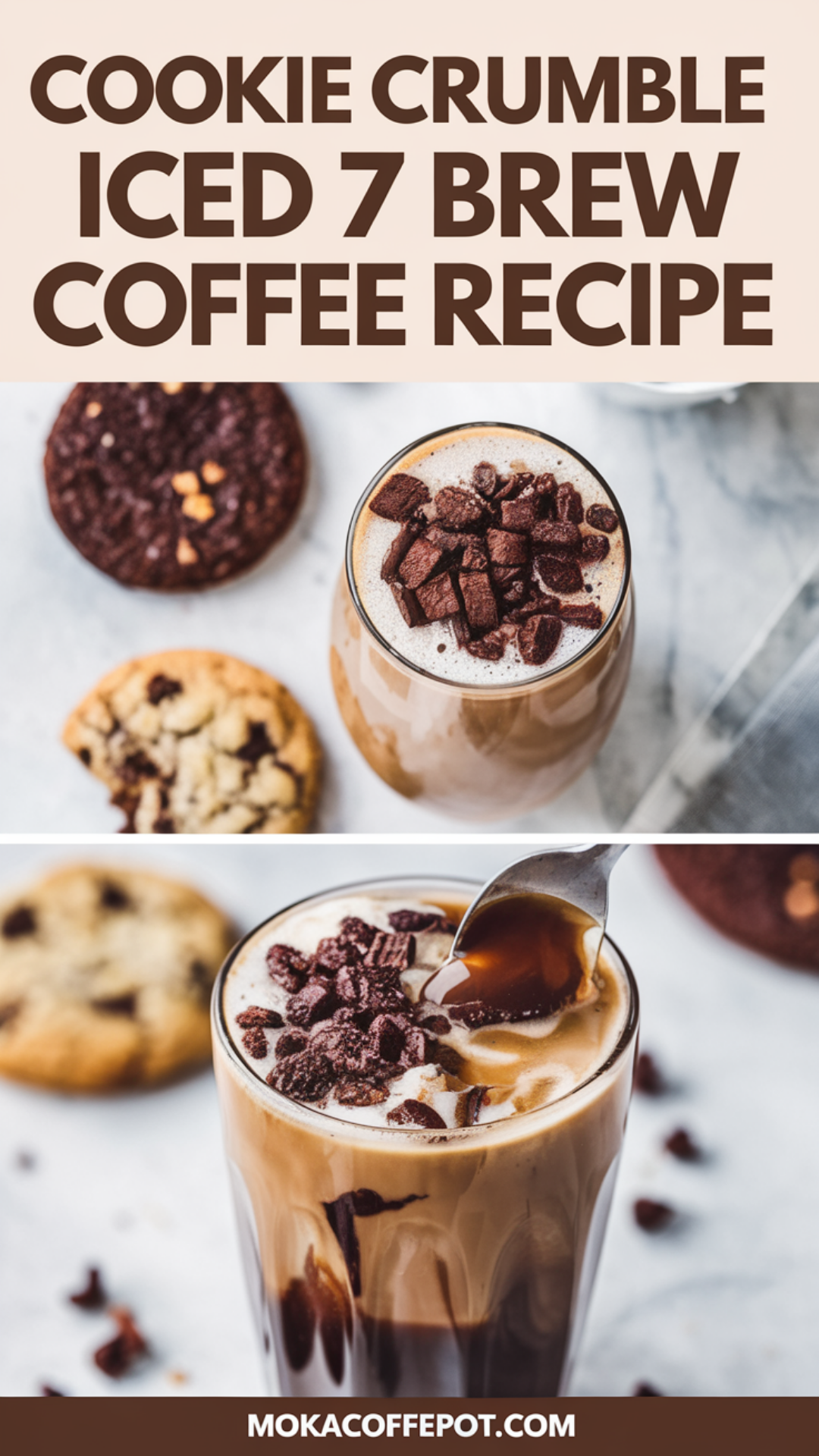 Cookie Crumble Iced 7 Brew Coffee Recipe Cookie Crumble Iced 7 Brew Coffee Recipe