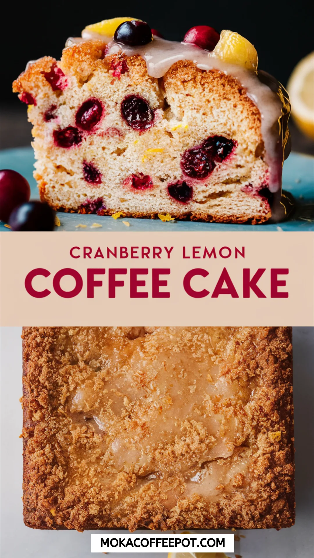 Cranberry Lemon Coffee Cake Cranberry Lemon Coffee Cake