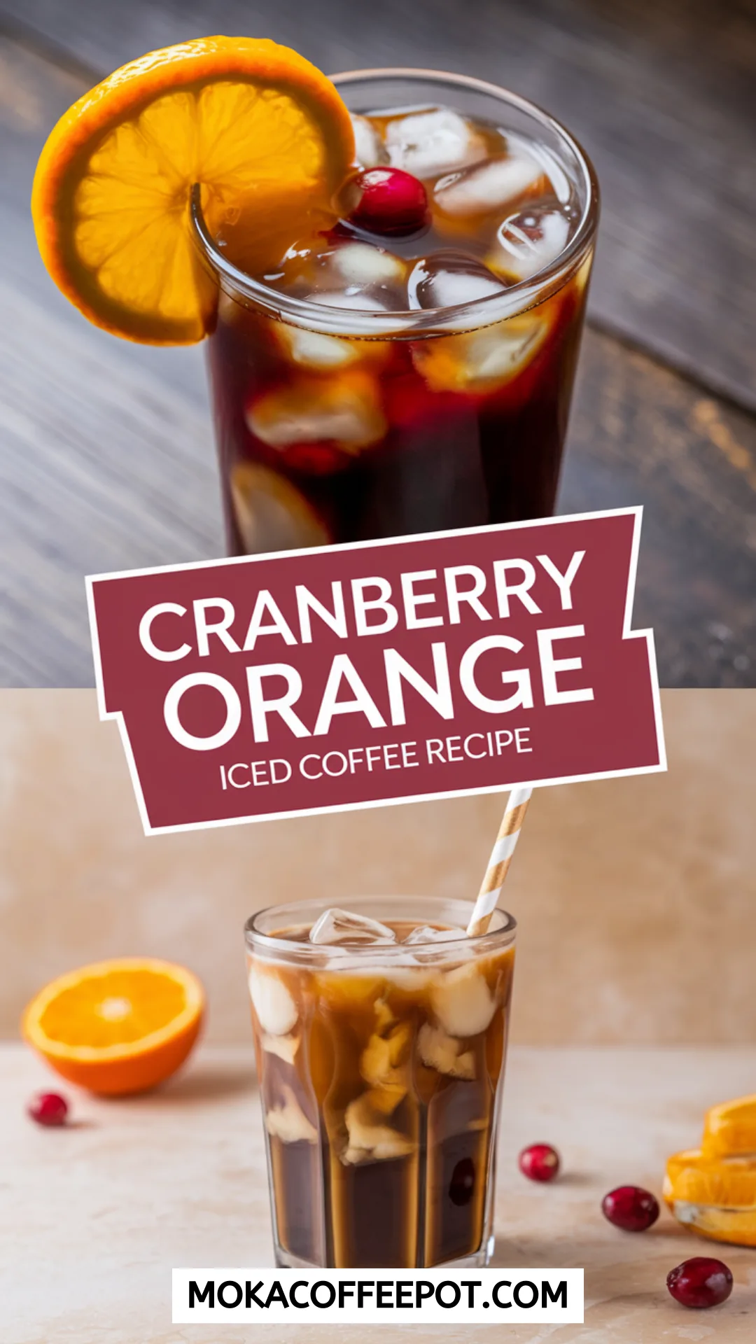 Cranberry Orange Iced Coffee Recipe Cranberry Orange Iced Coffee Recipe