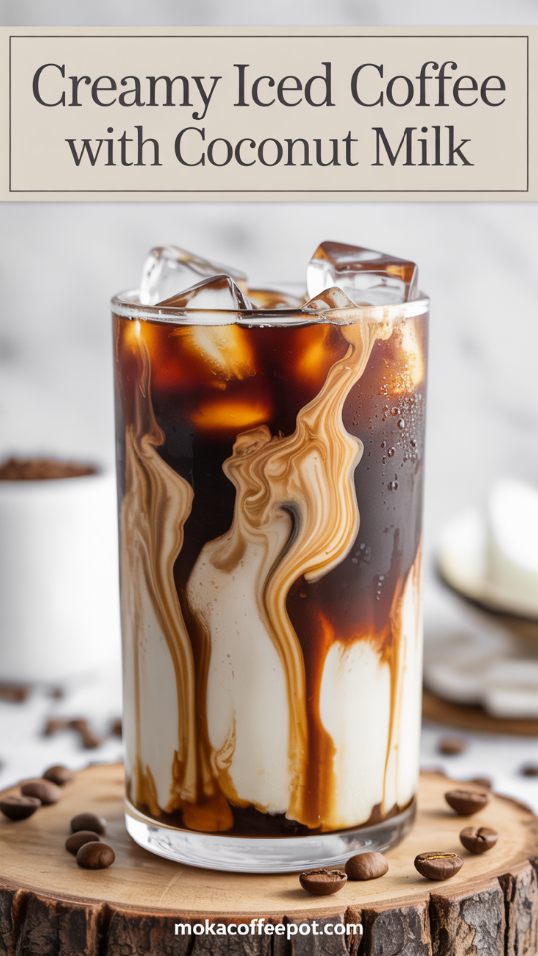 Creamy Iced Coffee With Coconut Milk Creamy Iced Coffee With Coconut Milk