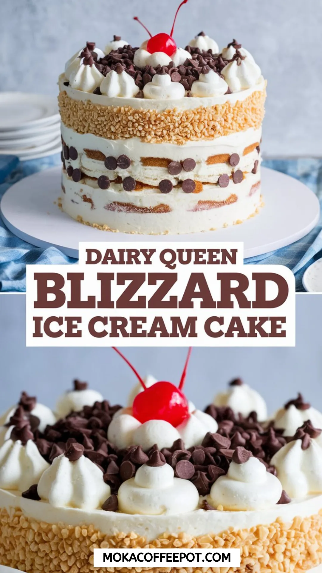 Dairy Queen Blizzard Ice Cream Cake