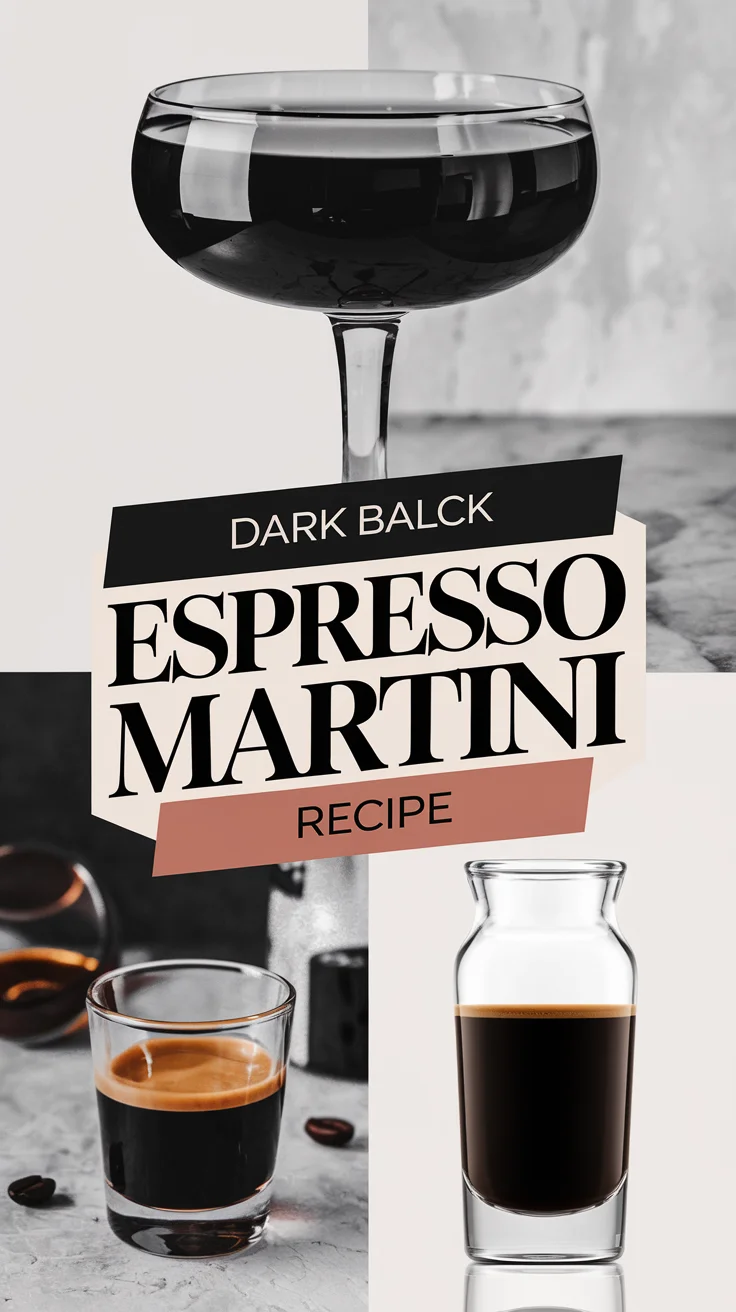 Espresso Martini IBA Specified Ingredients: Best Recipe with Vodka and Coffee Liqueur
