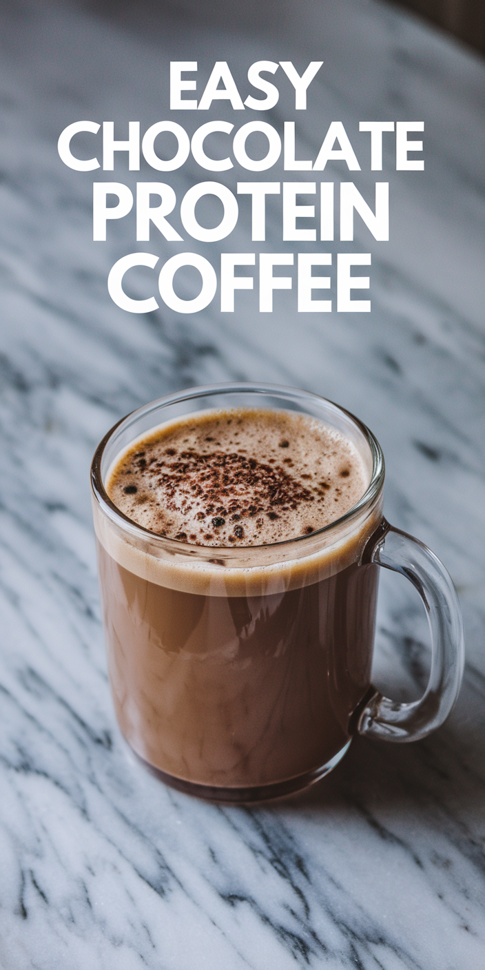 Easy Chocolate Protein Coffee Easy Chocolate Protein Coffee