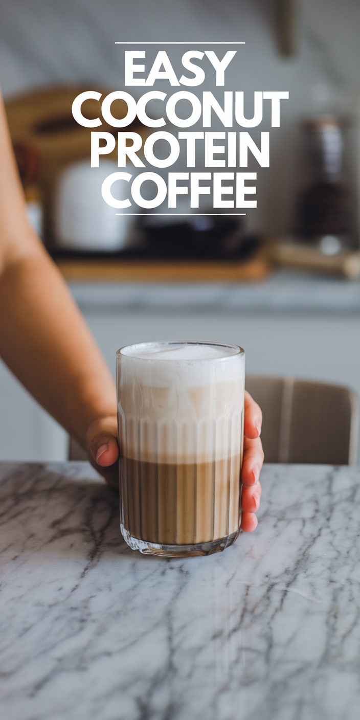 Easy Coconut Protein Coffee Easy Coconut Protein Coffee