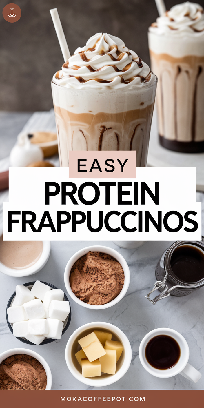 Easy Protein Frappuccinos Easy Protein Frappuccinos