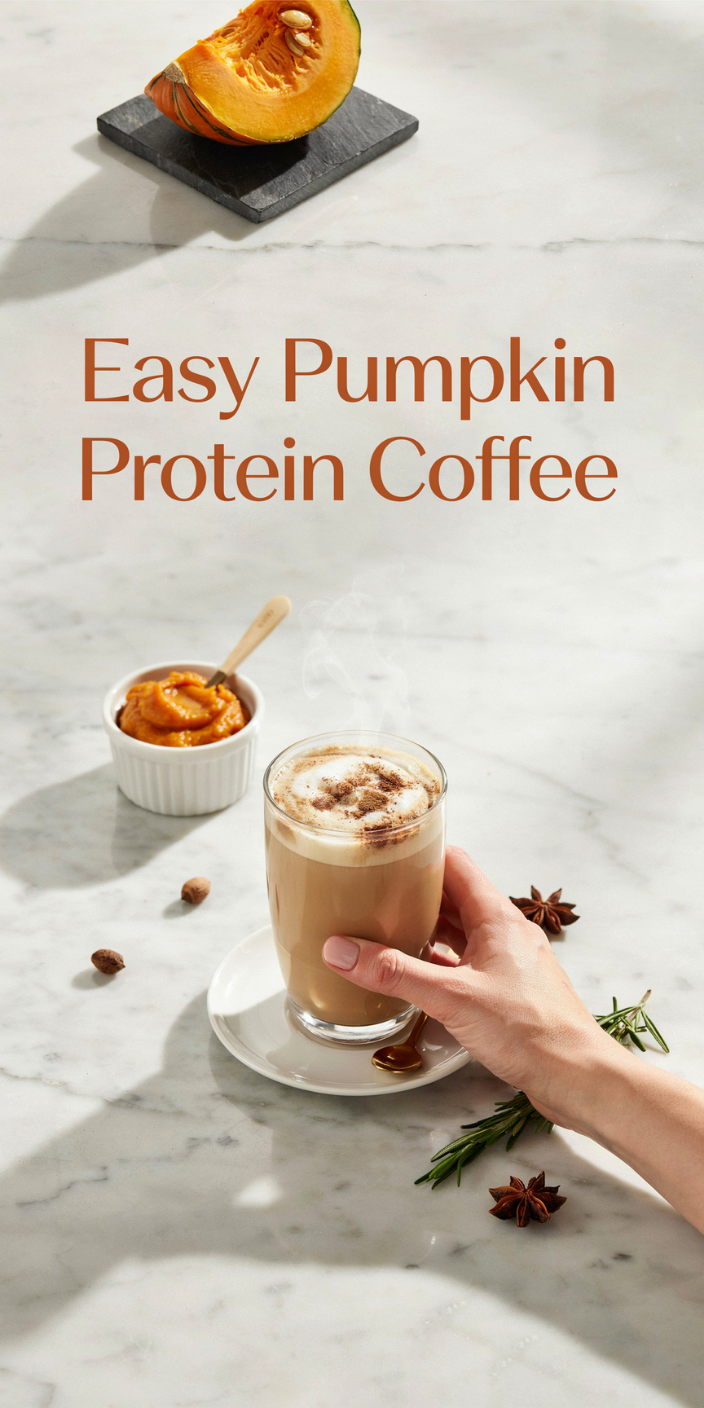 Easy Pumpkin Protein Coffee Easy Pumpkin Protein Coffee