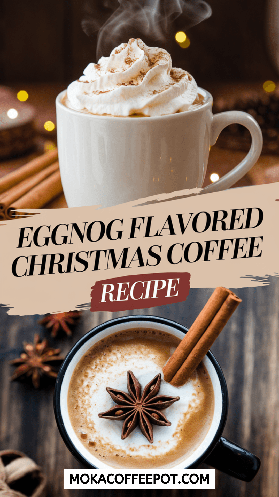Eggnog Flavored Christmas Coffee Eggnog Flavored Christmas Coffee