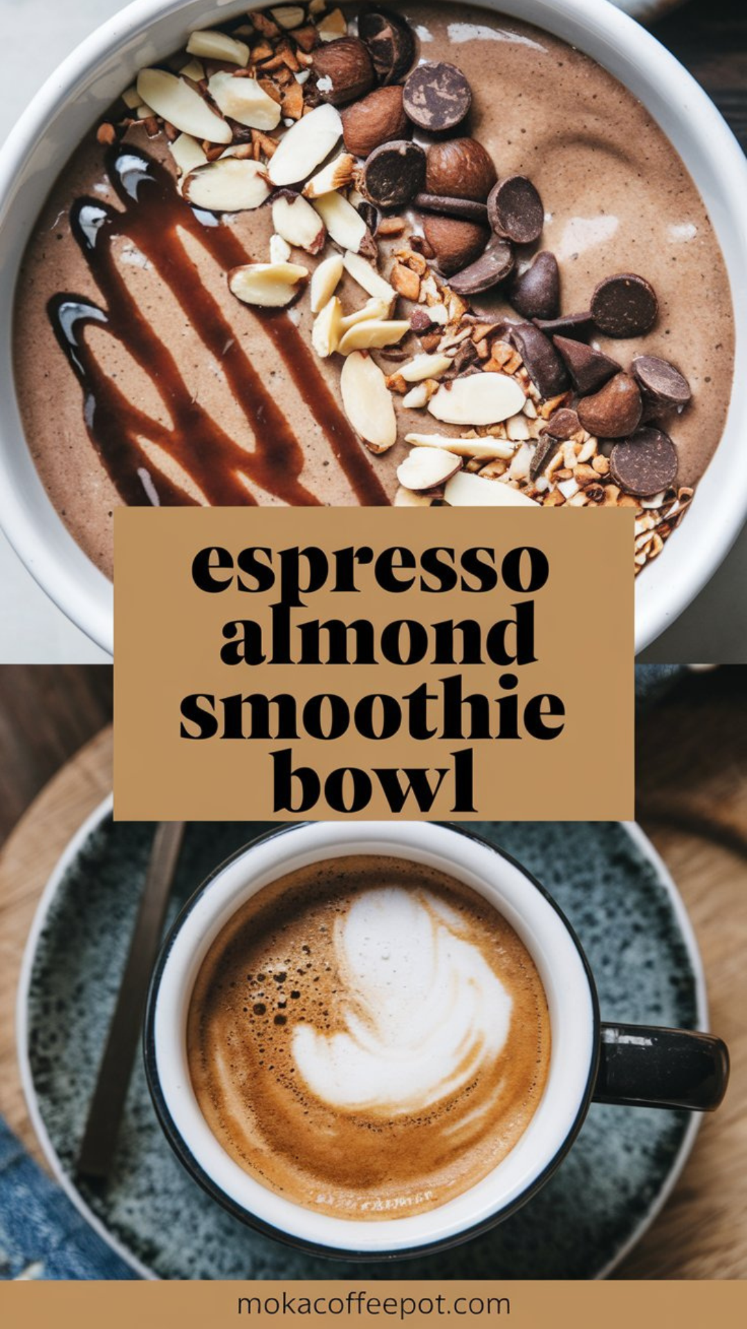 Espresso Almond Smoothie Bowl Espresso Almond Smoothie Bowl