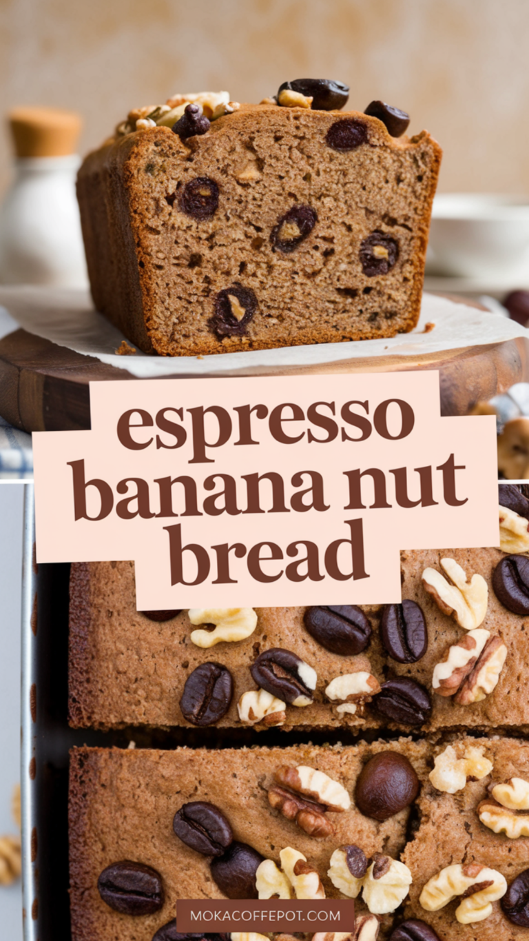 Espresso Banana Nut Bread