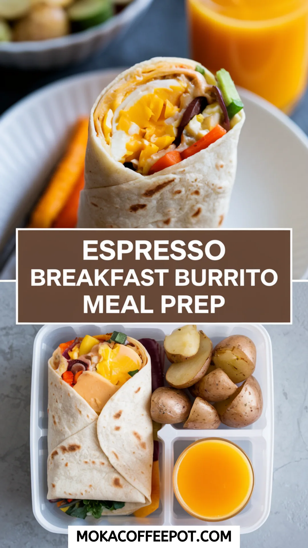 Espresso Breakfast Burrito Meal Prep Espresso Breakfast Burrito Meal Prep