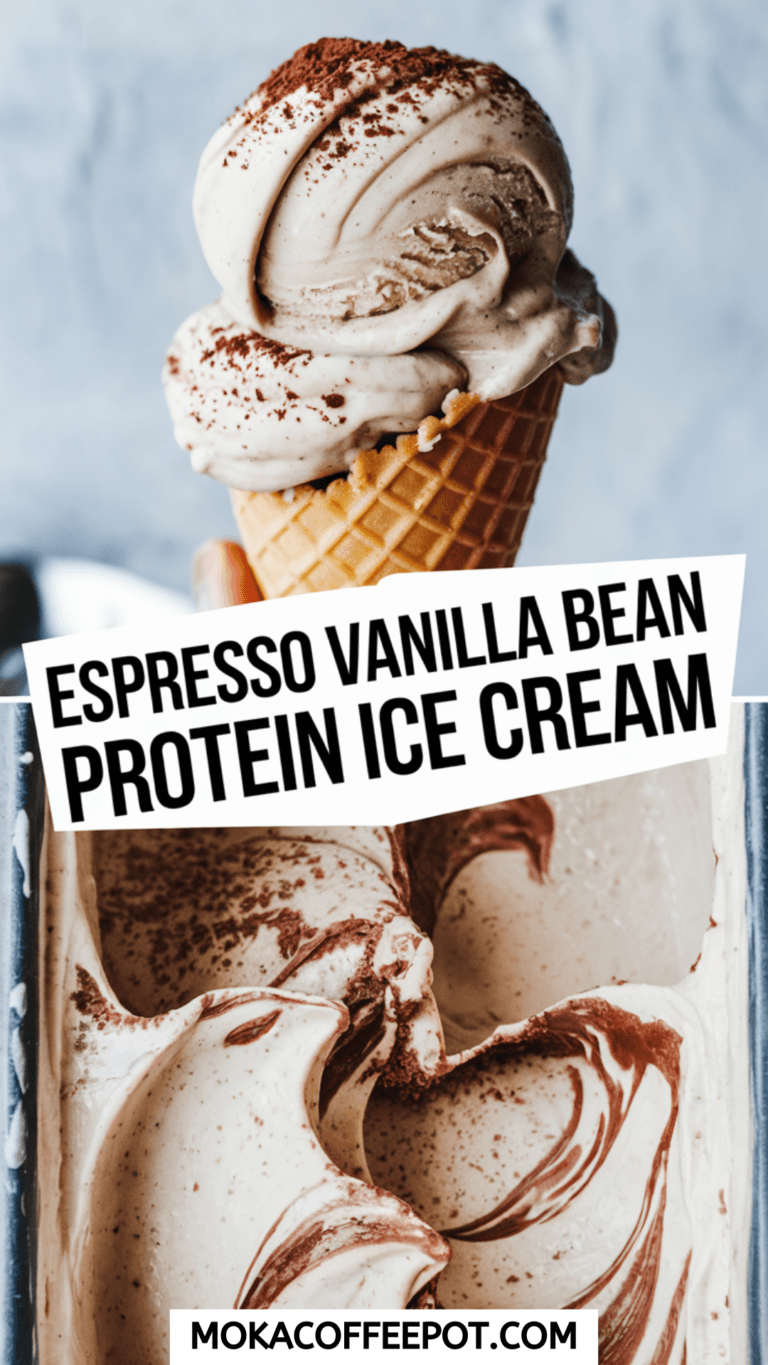 Espresso Vanilla Bean Protein Ice Cream Recipe