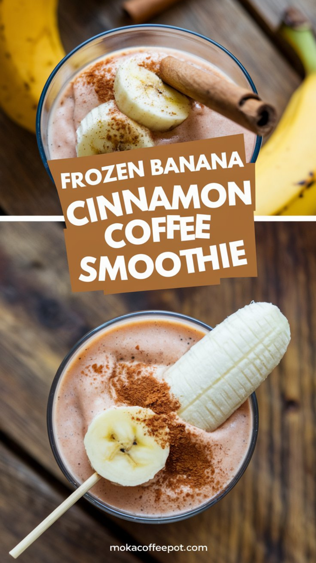 Frozen Banana Cinnamon Coffee Smoothie Frozen Banana Cinnamon Coffee Smoothie