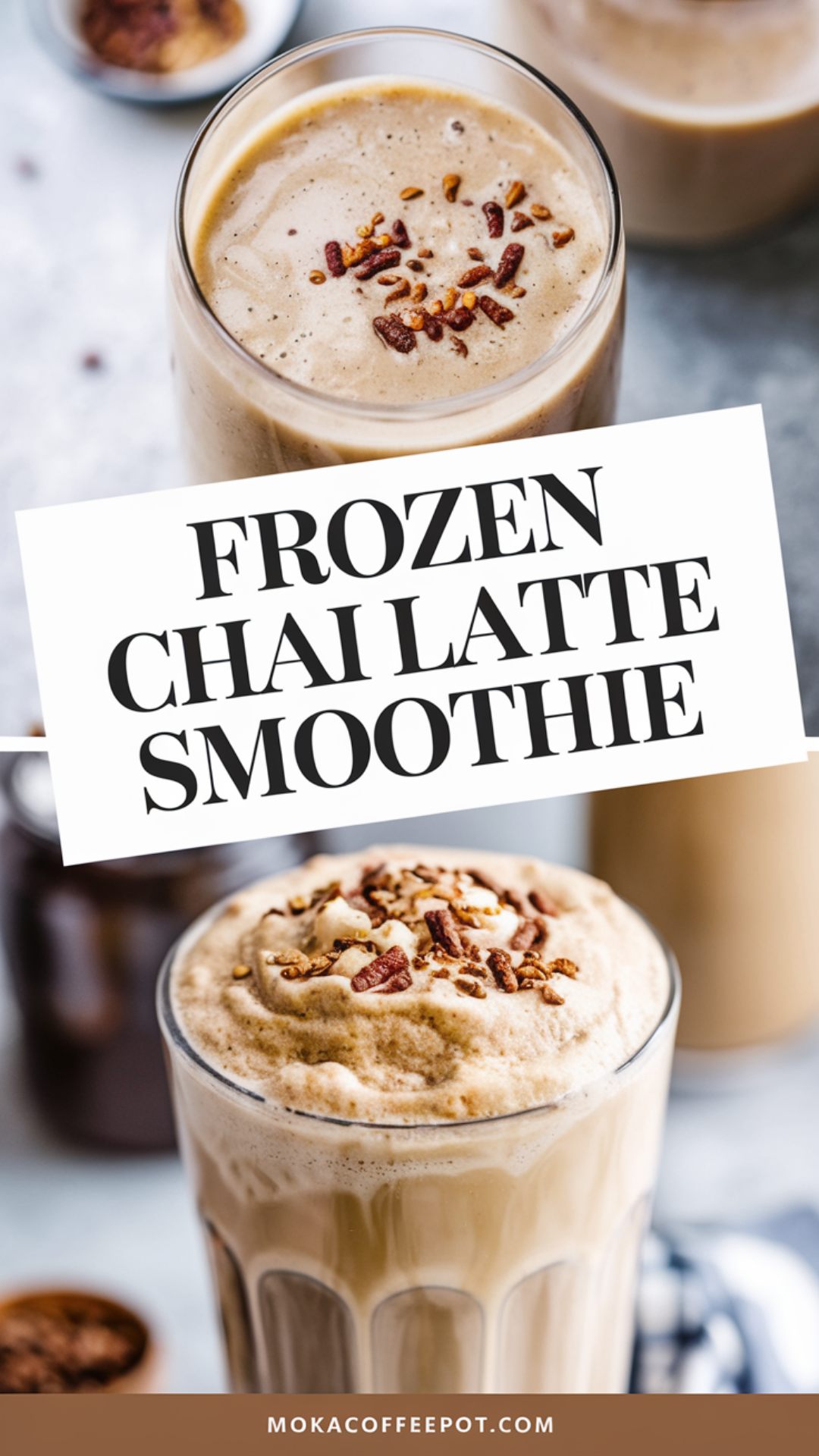 Frozen Chai Latte Smoothie