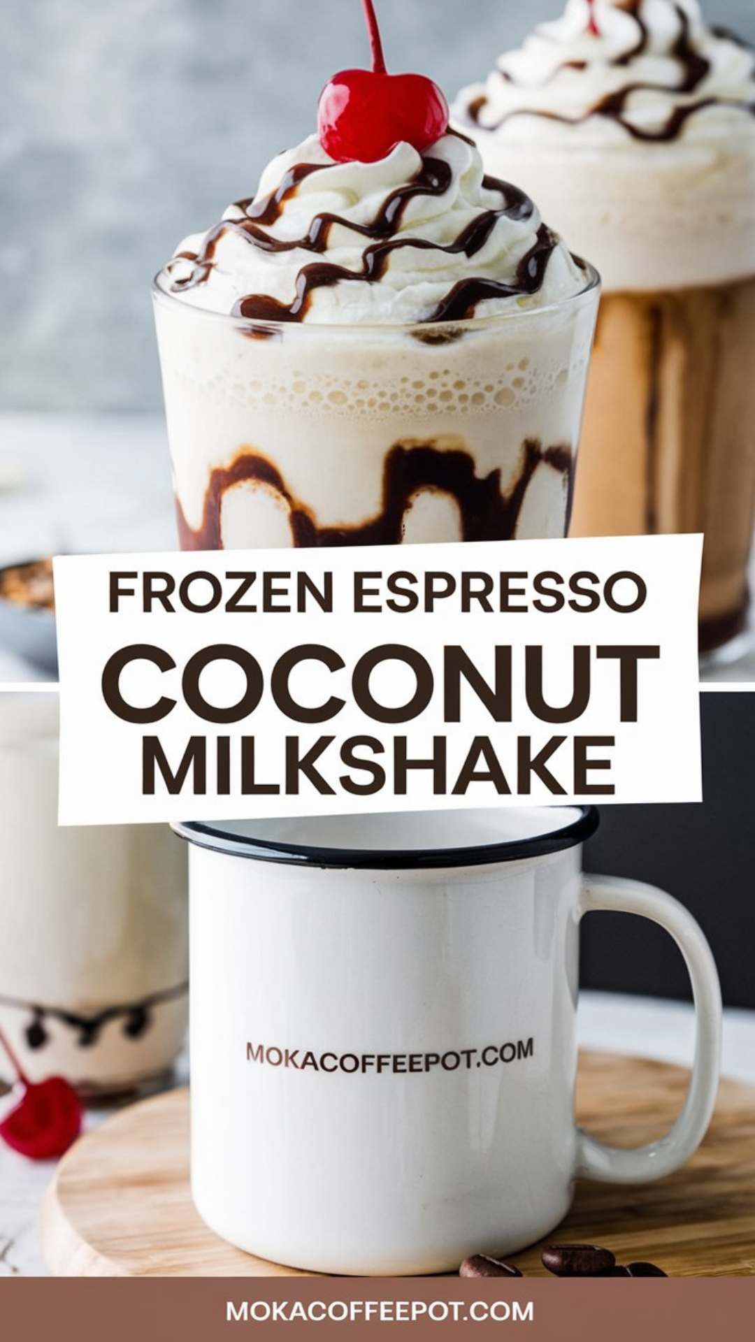 Frozen Espresso Coconut Milkshake Frozen Espresso Coconut Milkshake