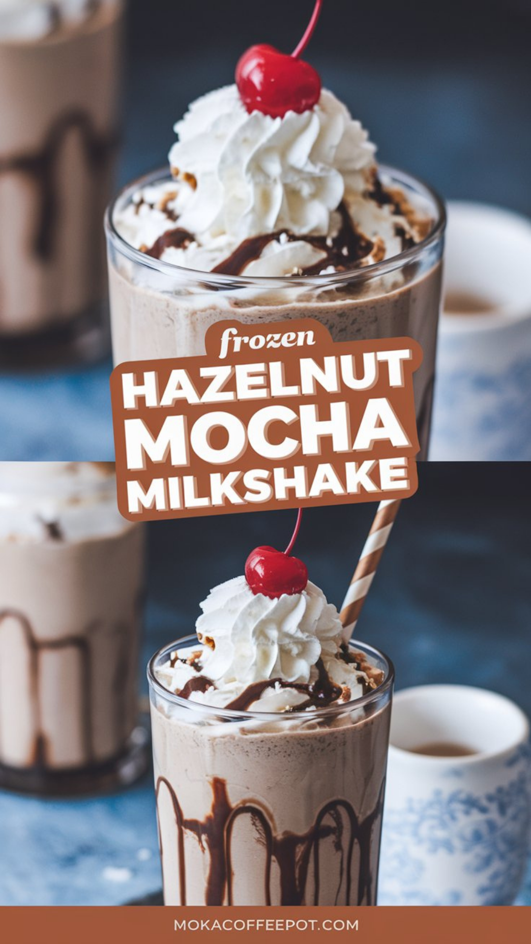 Frozen Hazelnut Mocha Milkshake Frozen Hazelnut Mocha Milkshake