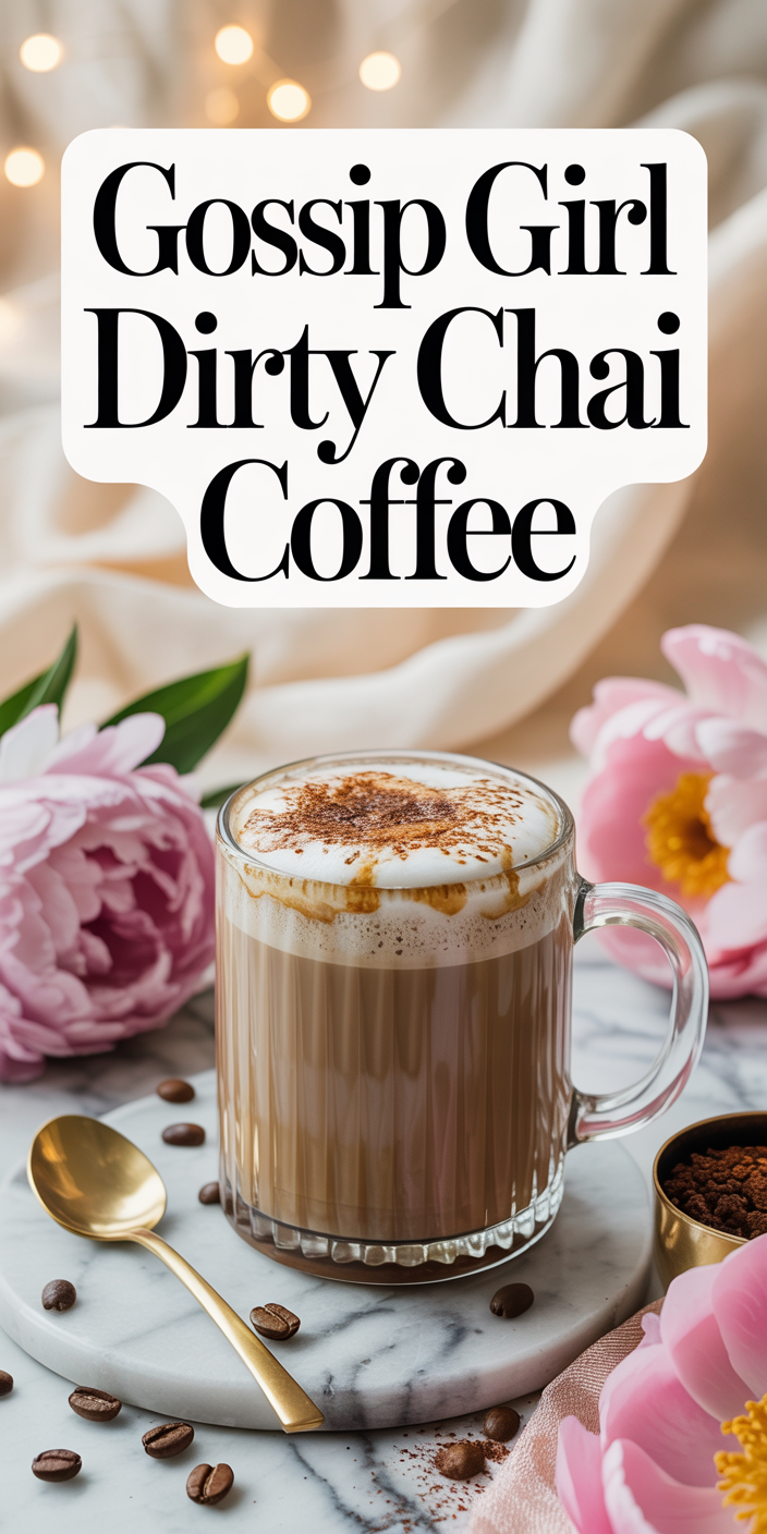 Gossip Girl Dirty Chai Coffee Gossip Girl Dirty Chai Coffee