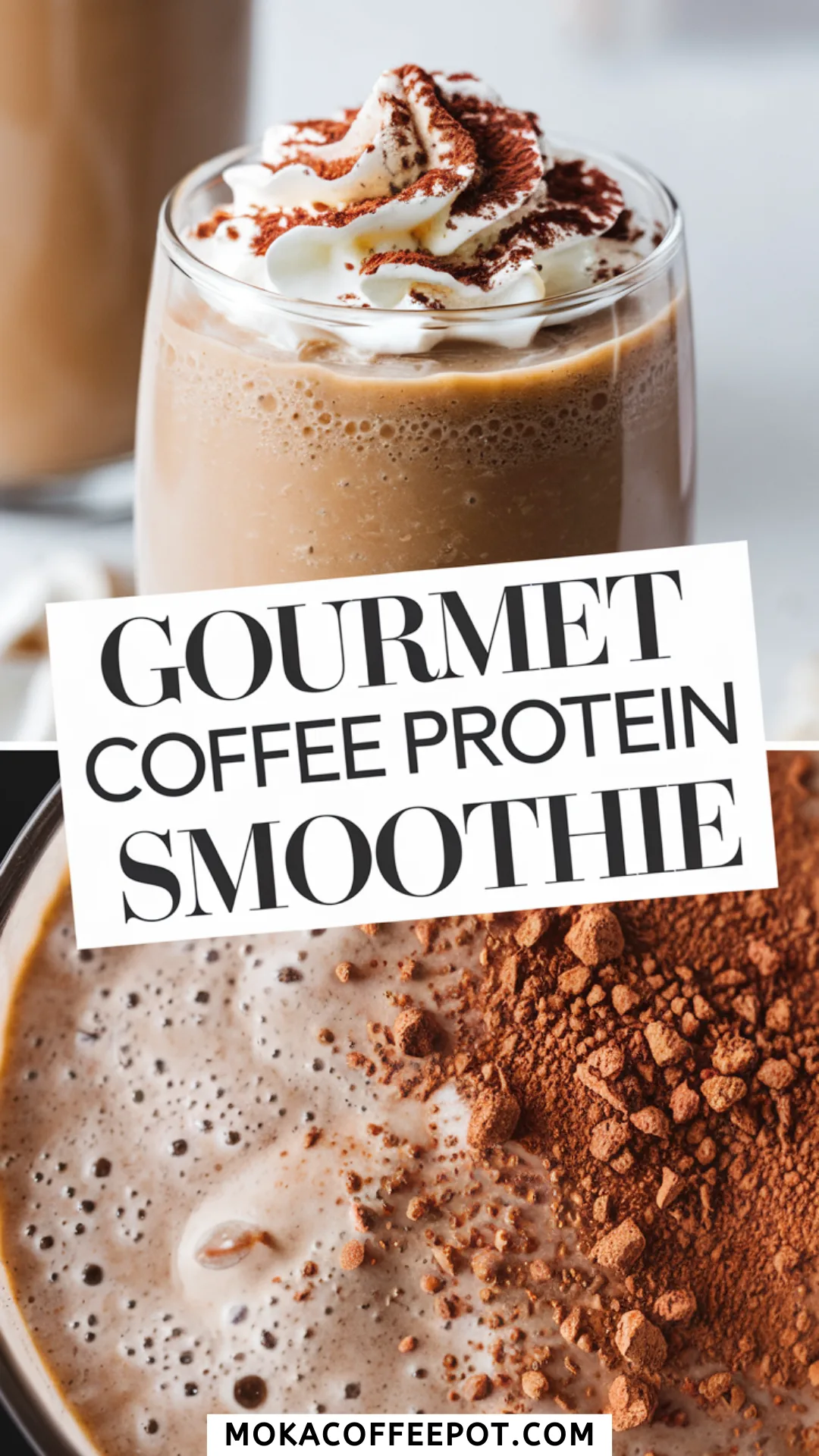 Gourmet Coffee Protein Smoothie Recipe Gourmet Coffee Protein Smoothie Recipe