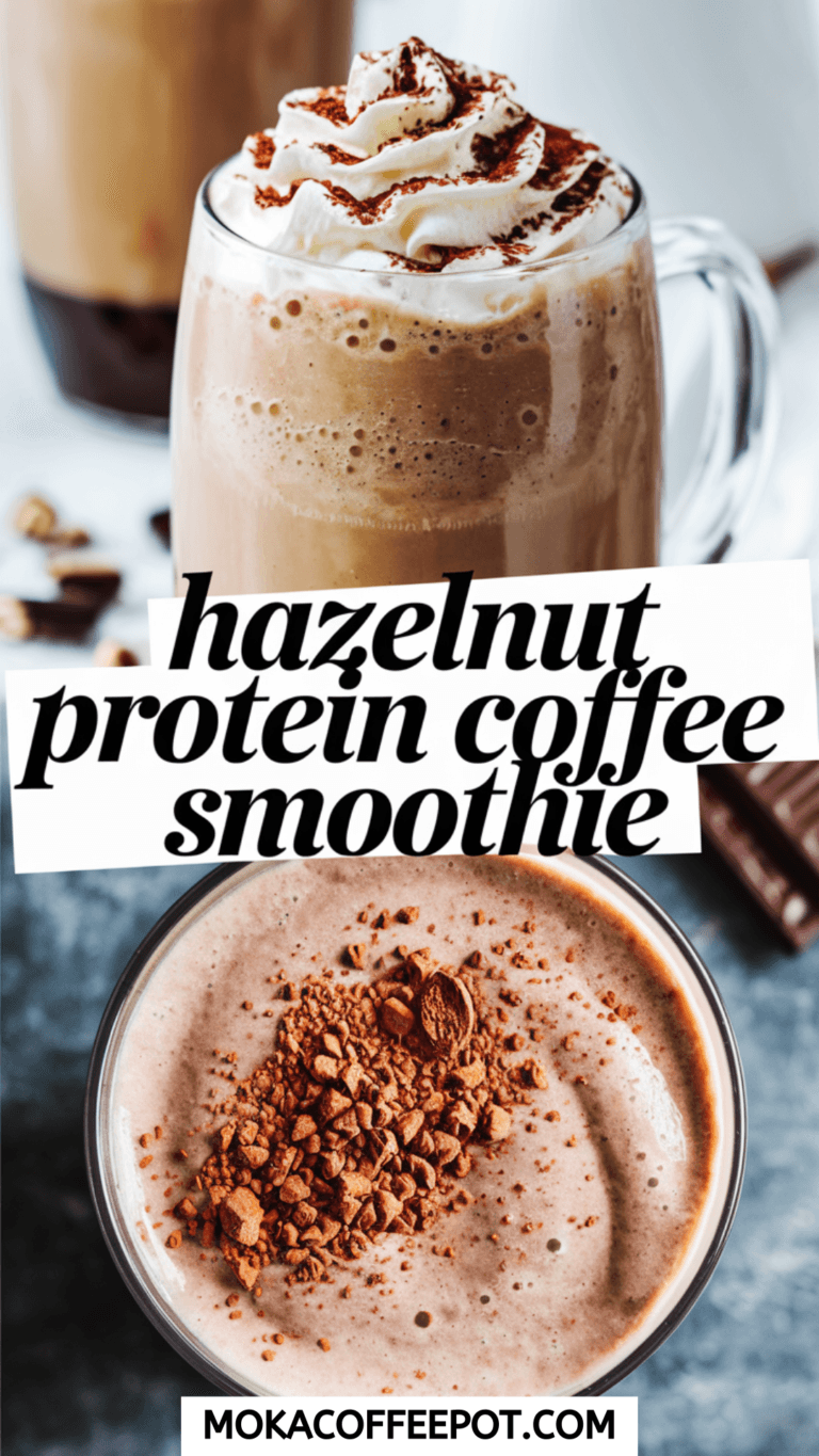 Hazelnut Protein Coffee Smoothie Recipe