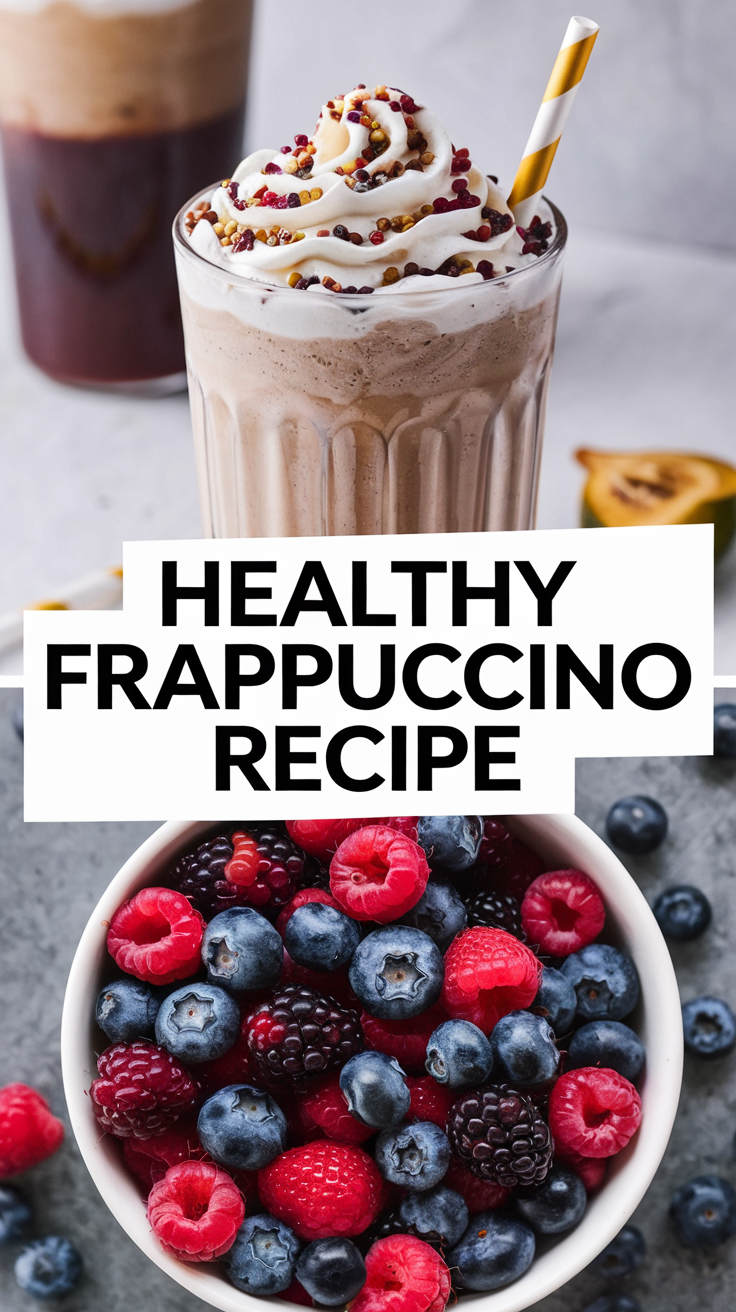 Healthy Mocha Frappuccino Recipe Healthy Mocha Frappuccino Recipe