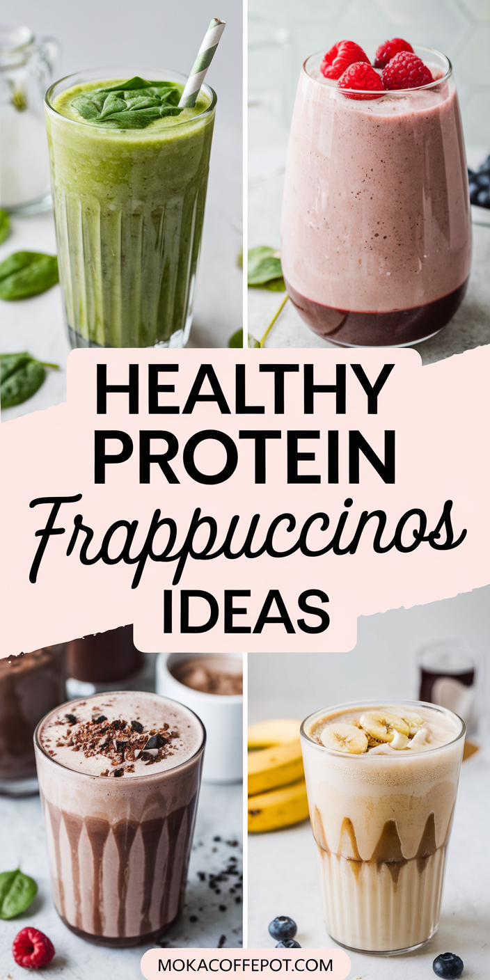 Healthy Protein Frappuccinos Ideas Healthy Protein Frappuccinos Ideas