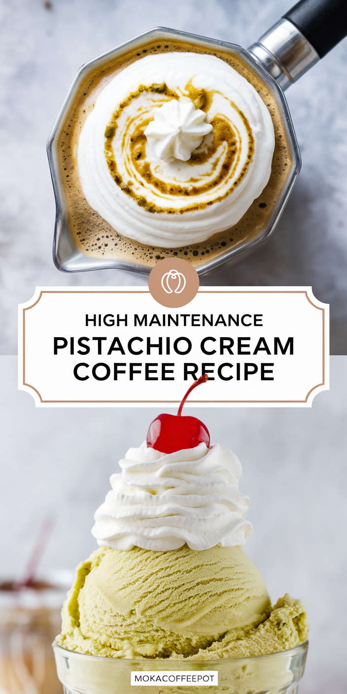 High Maintenance Pistachio Cream Coffee High Maintenance Pistachio Cream Coffee