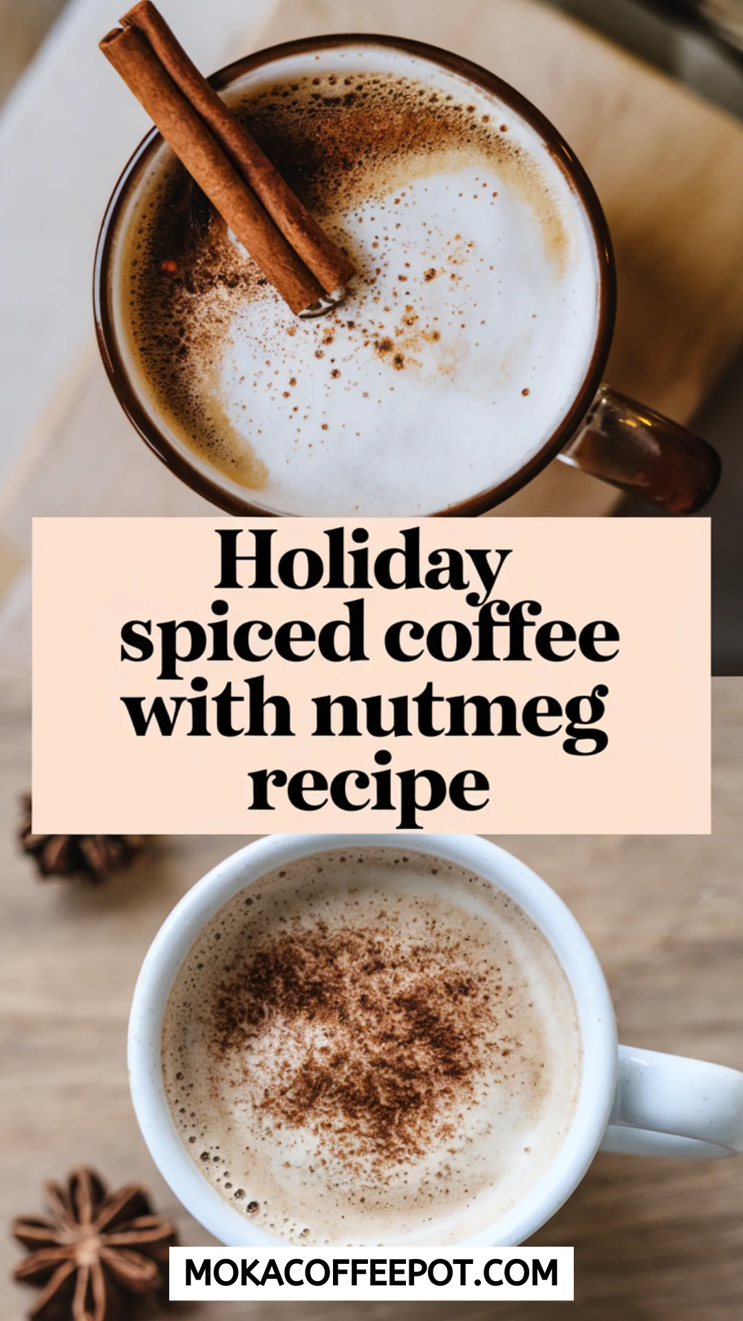 Holiday Spiced Coffee with Nutmeg Holiday Spiced Coffee with Nutmeg