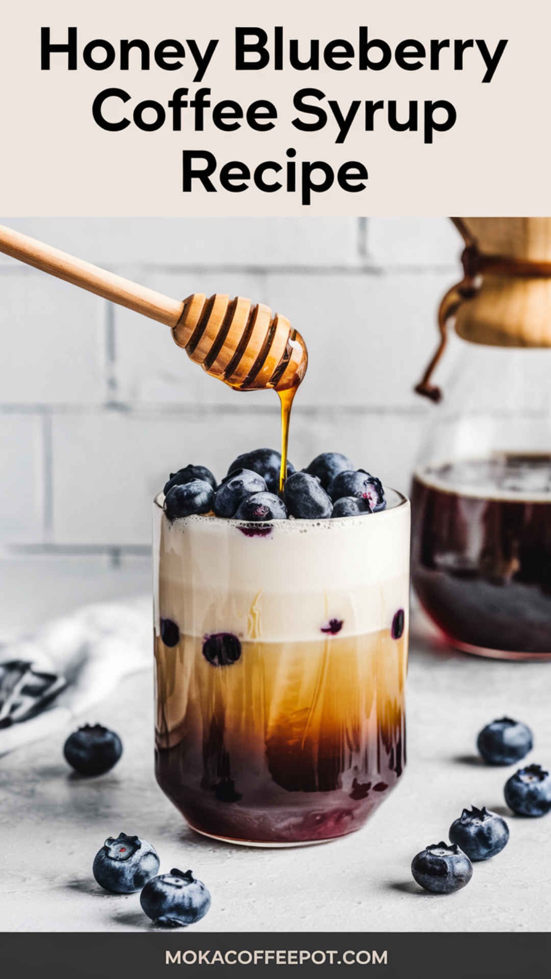 Honey Blueberry Coffee Syrup Recipe