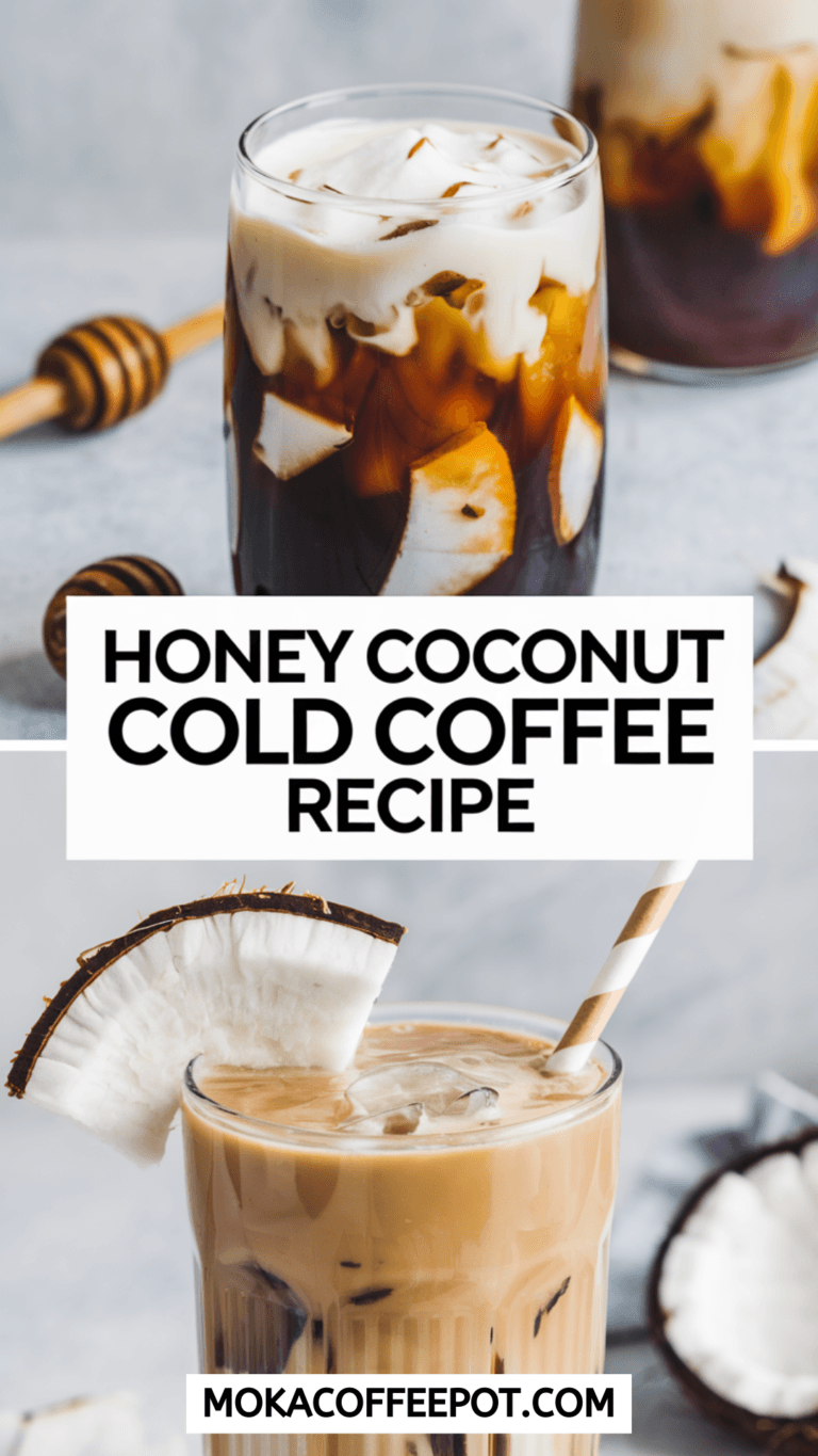 Honey Coconut Cold Coffee Recipe