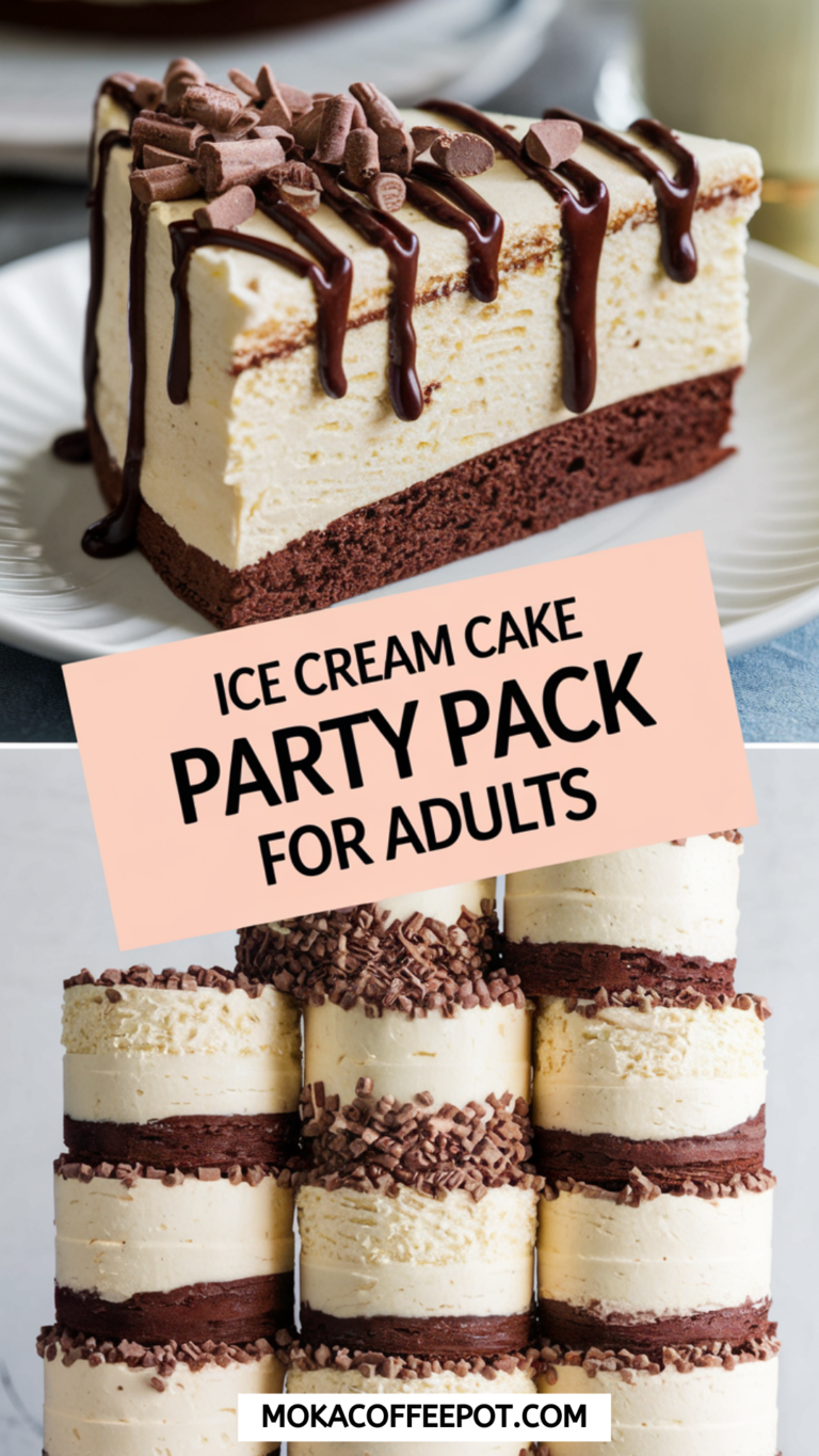 Ice Cream Cake Party Pack for Adults
