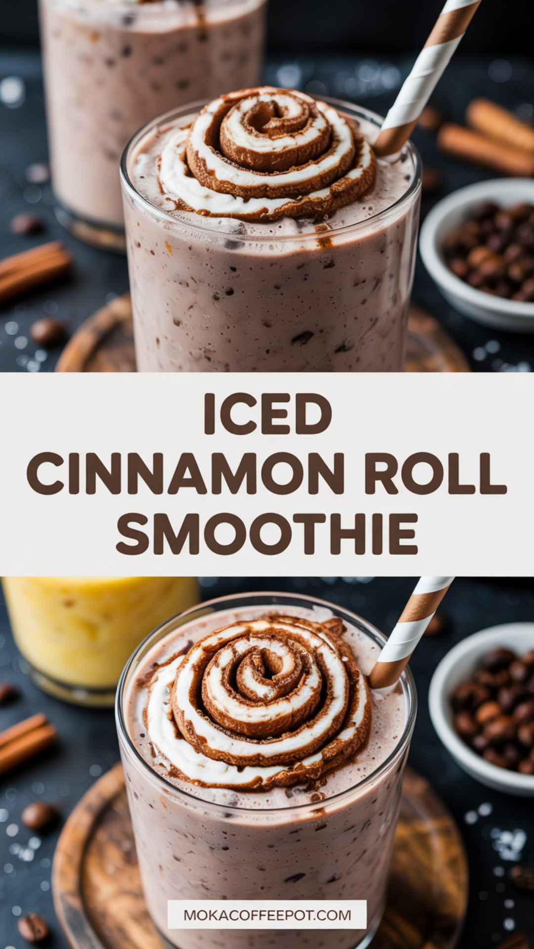 Iced Cinnamon Roll Smoothie Iced Cinnamon Roll Smoothie