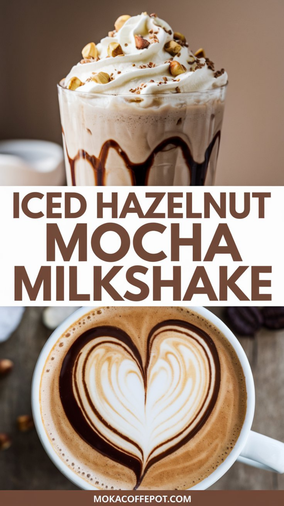 Iced Hazelnut Mocha Milkshake Iced Hazelnut Mocha Milkshake