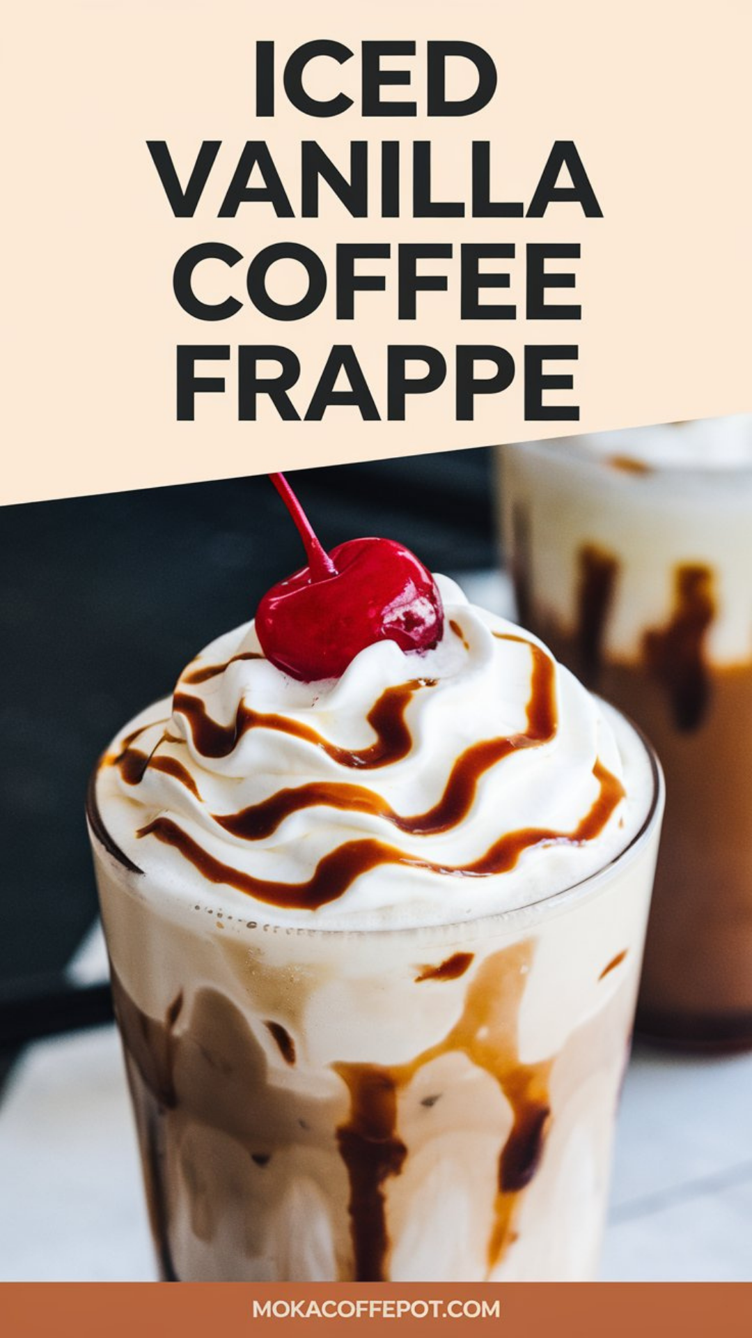 Iced Vanilla Coffee Frappe Iced Vanilla Coffee Frappe