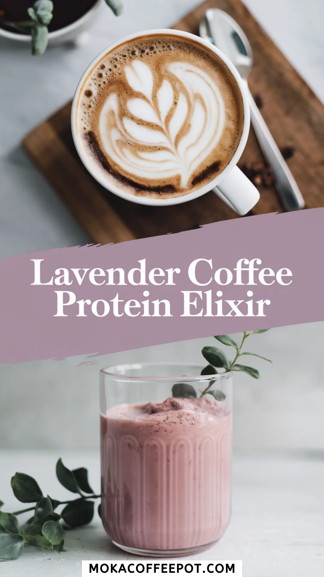 Lavender Coffee Protein Elixir Recipe Lavender Coffee Protein Elixir Recipe