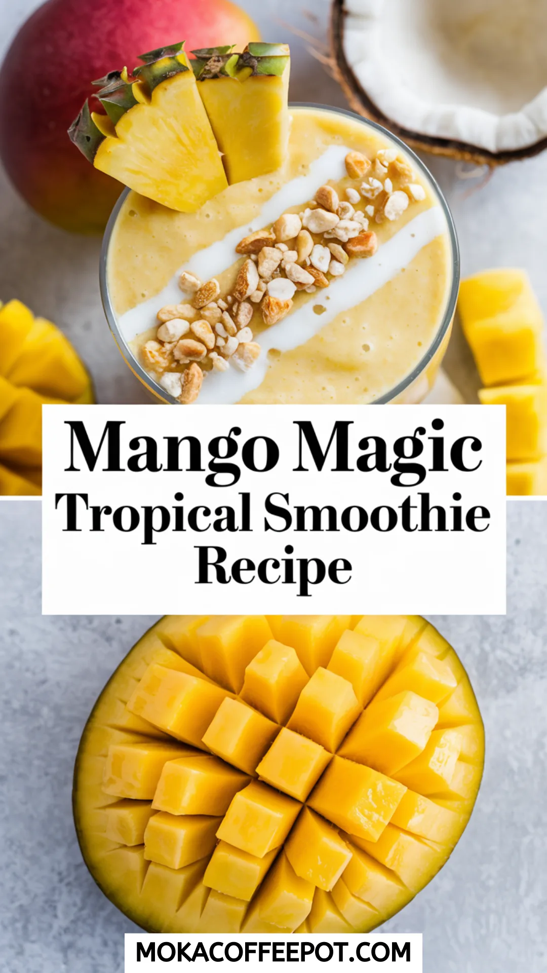 Mango Magic Tropical Smoothie Recipe Mango Magic Tropical Smoothie Recipe