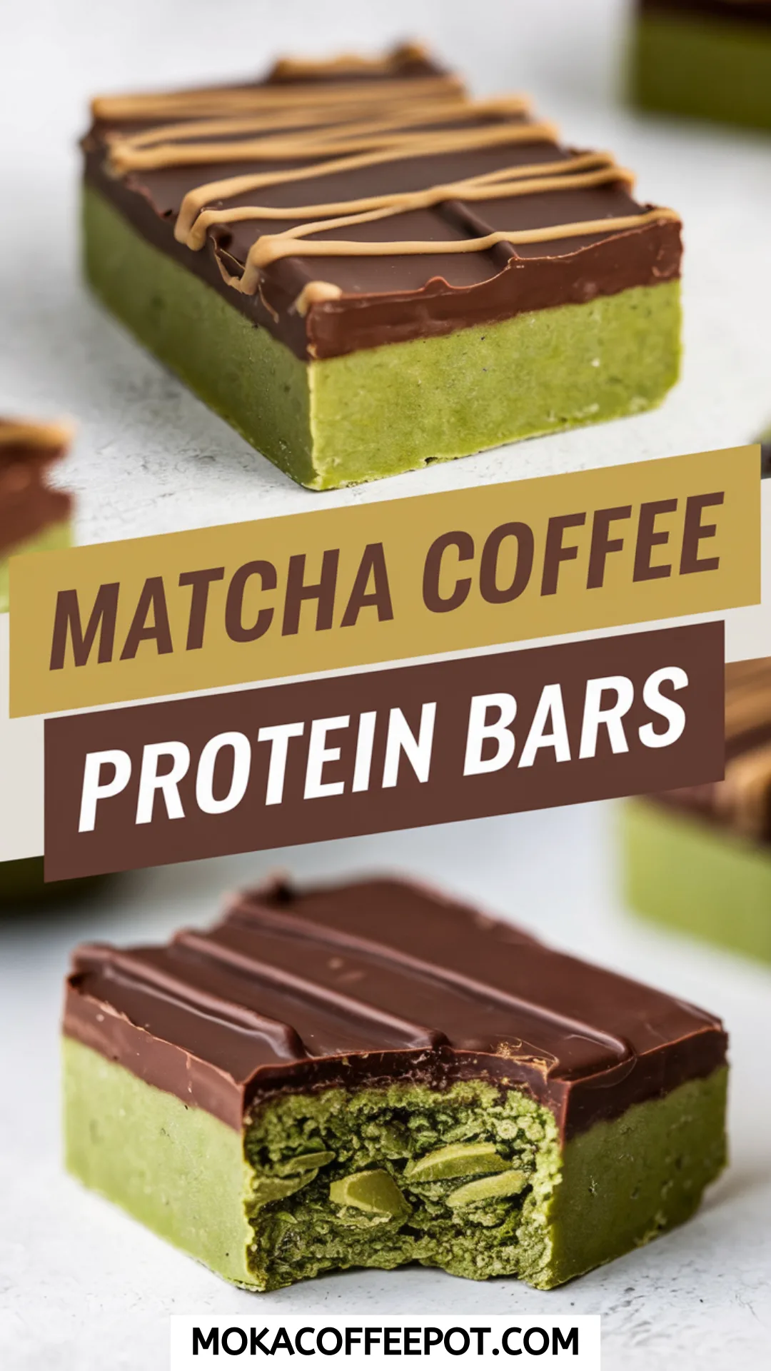 Matcha Coffee Protein Bars Recipe Matcha Coffee Protein Bars Recipe