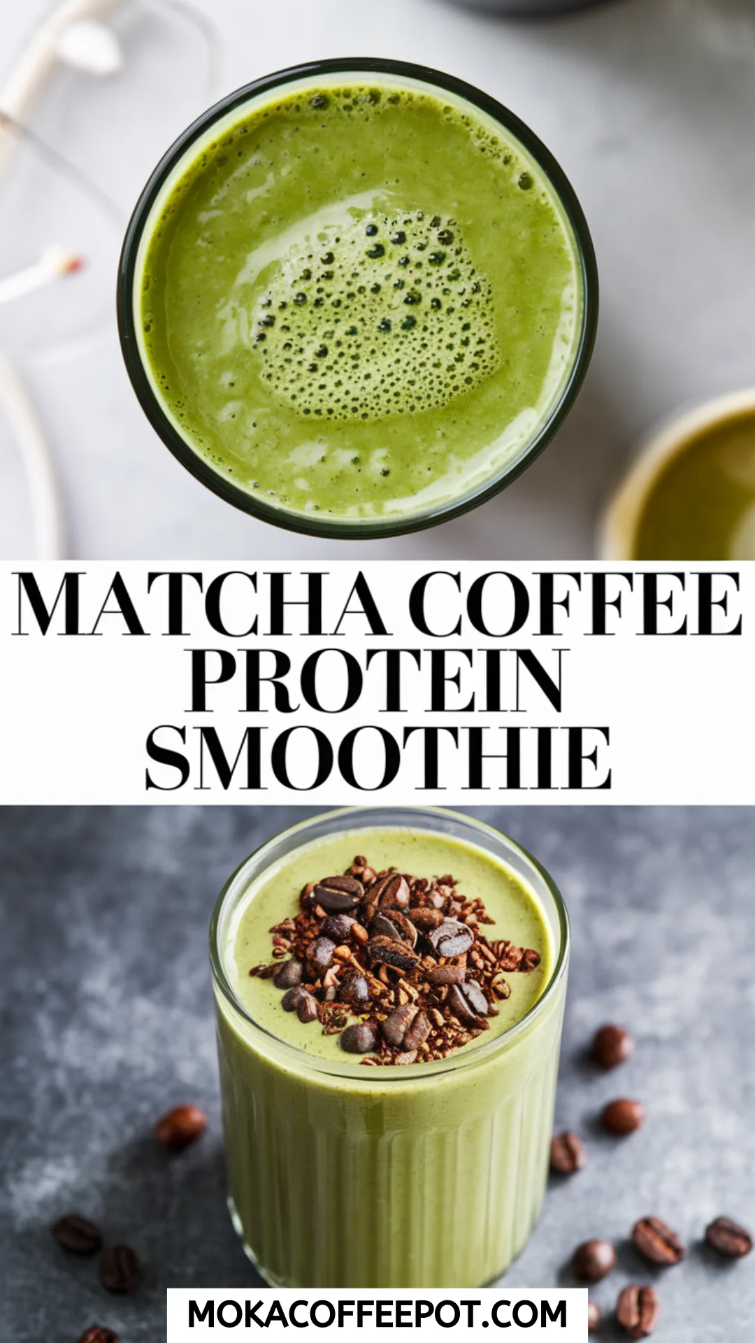Matcha Coffee Protein Smoothie Recipe Matcha Coffee Protein Smoothie Recipe