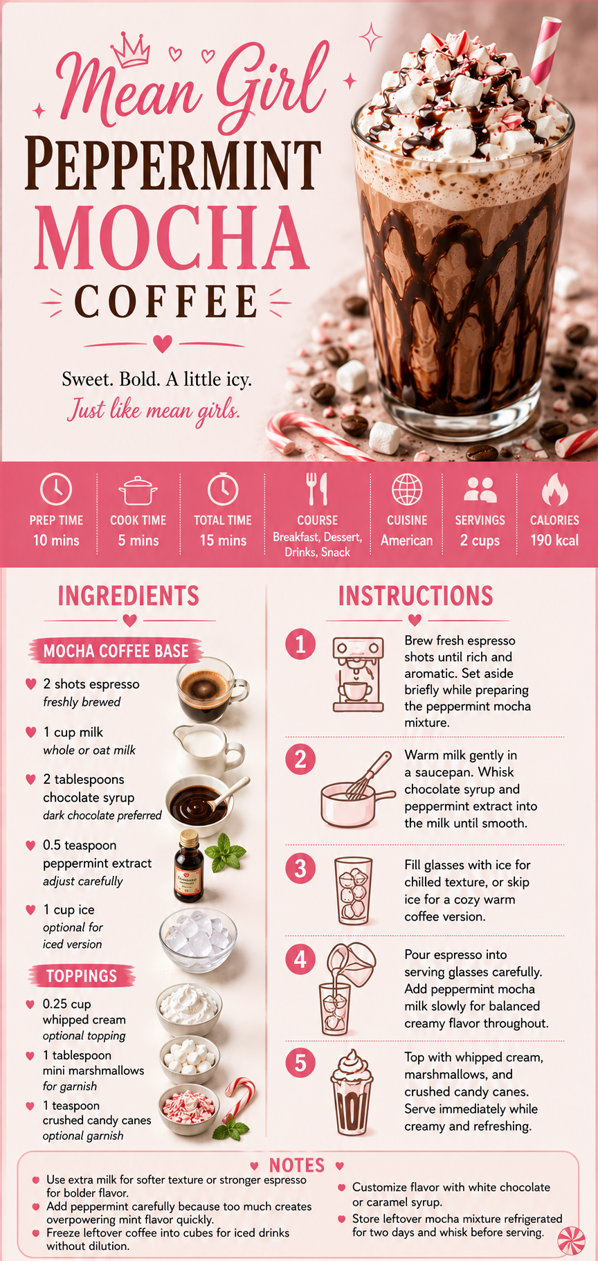 Mean Girl Peppermint Mocha Coffee