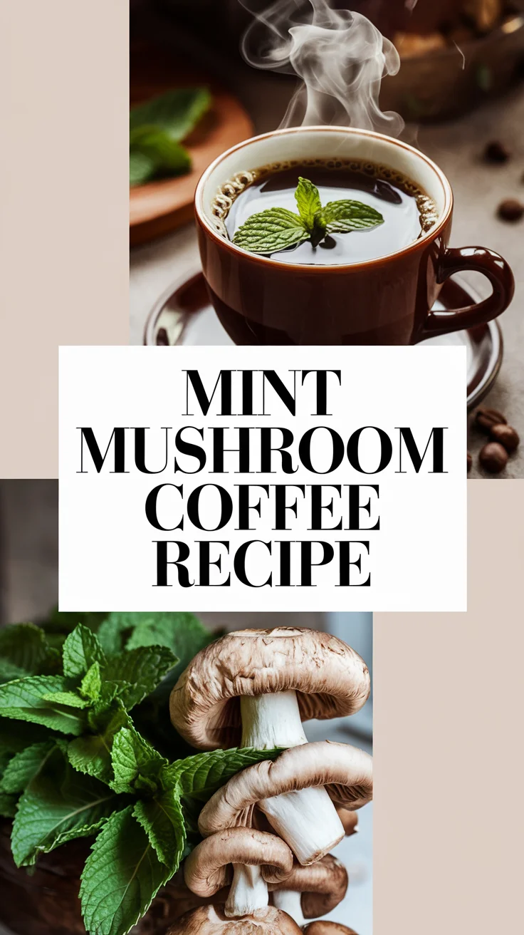 Mint Mushroom Coffee with Ganoderma & Chaga: Premium Instant Blends for Wellness Mint Mushroom Coffee with Ganoderma & Chaga: Premium Instant Blends for Wellness