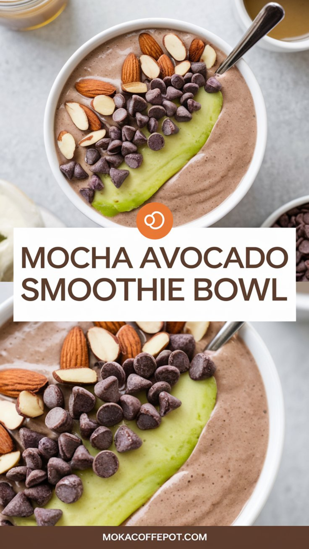 Mocha Avocado Smoothie Bowl Mocha Avocado Smoothie Bowl