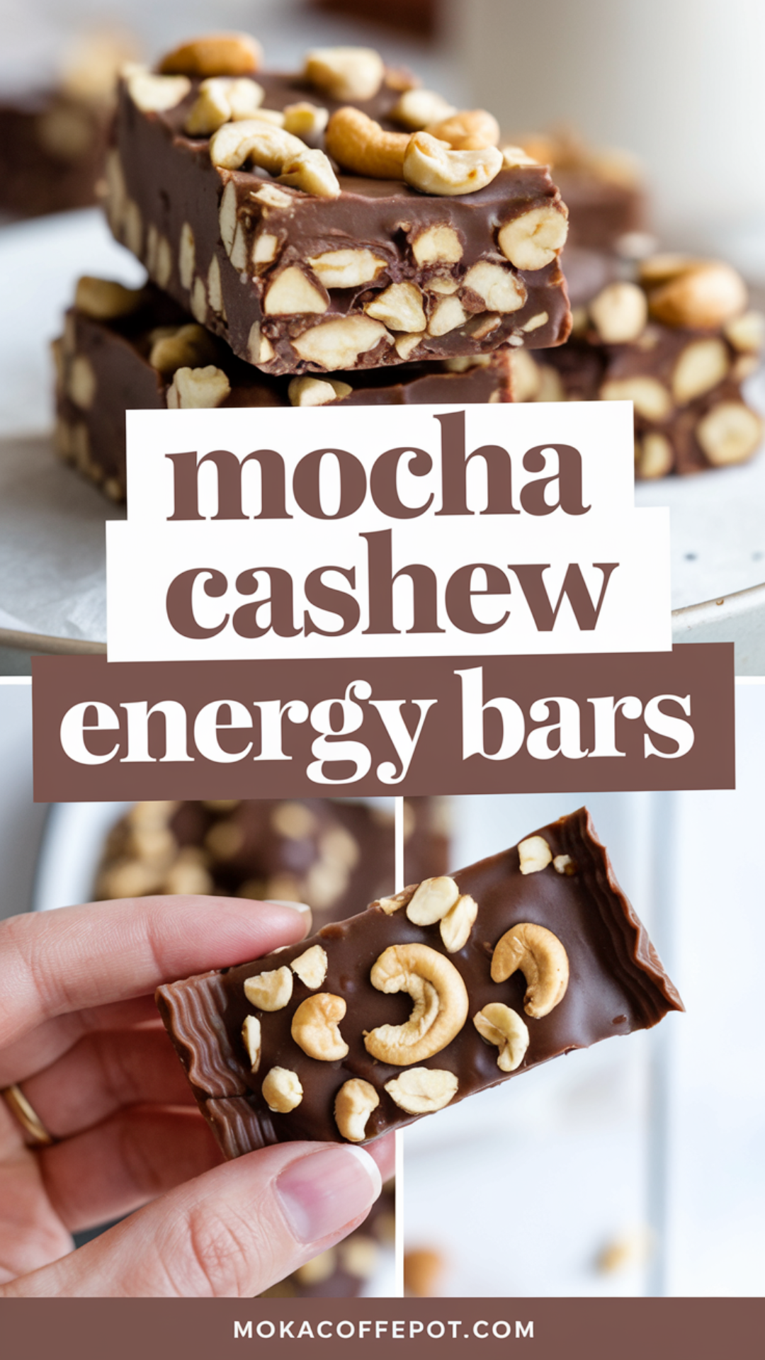 Mocha Cashew Energy Bars Mocha Cashew Energy Bars