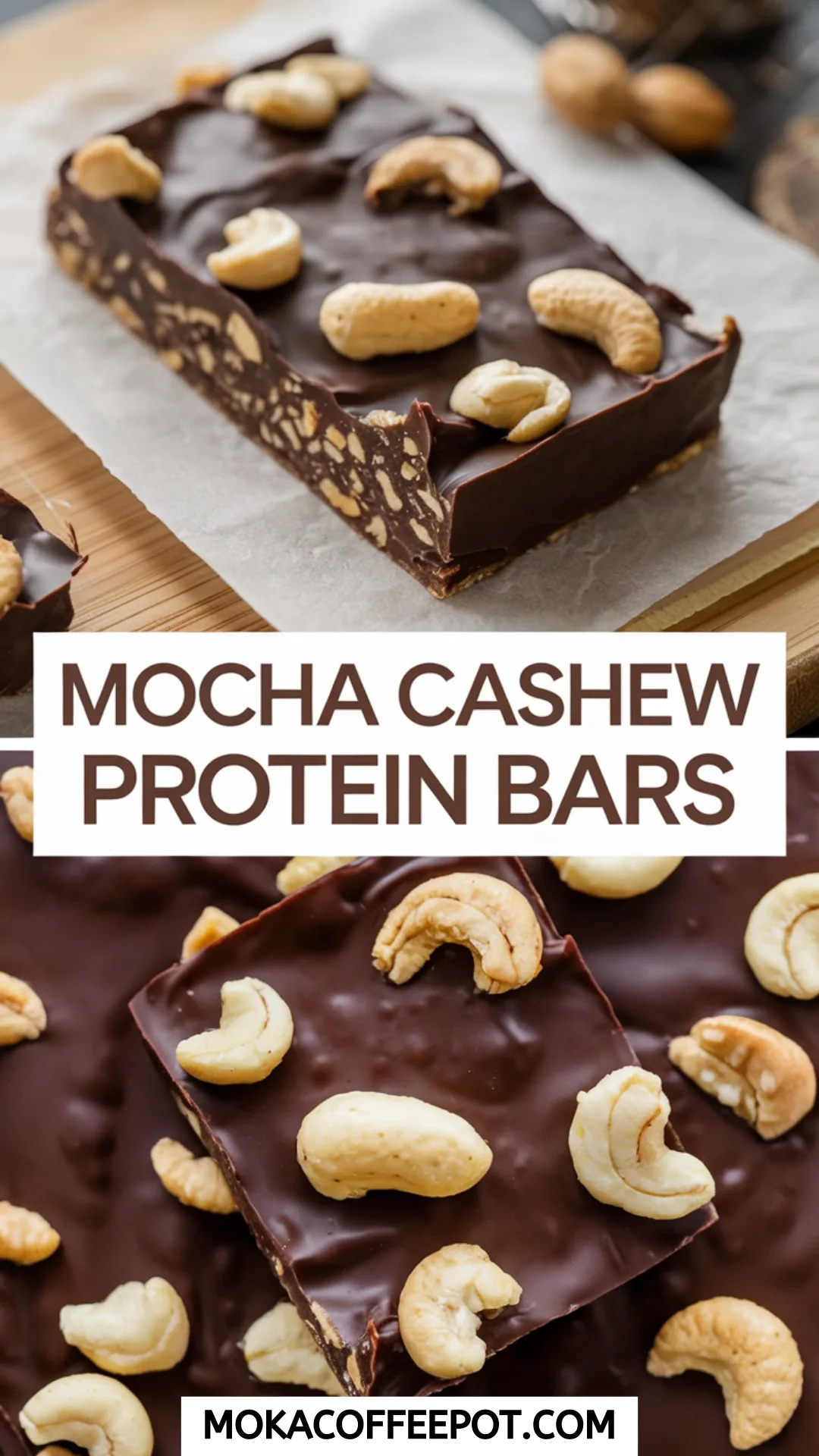 Mocha Cashew Protein Bars Recipe Mocha Cashew Protein Bars Recipe