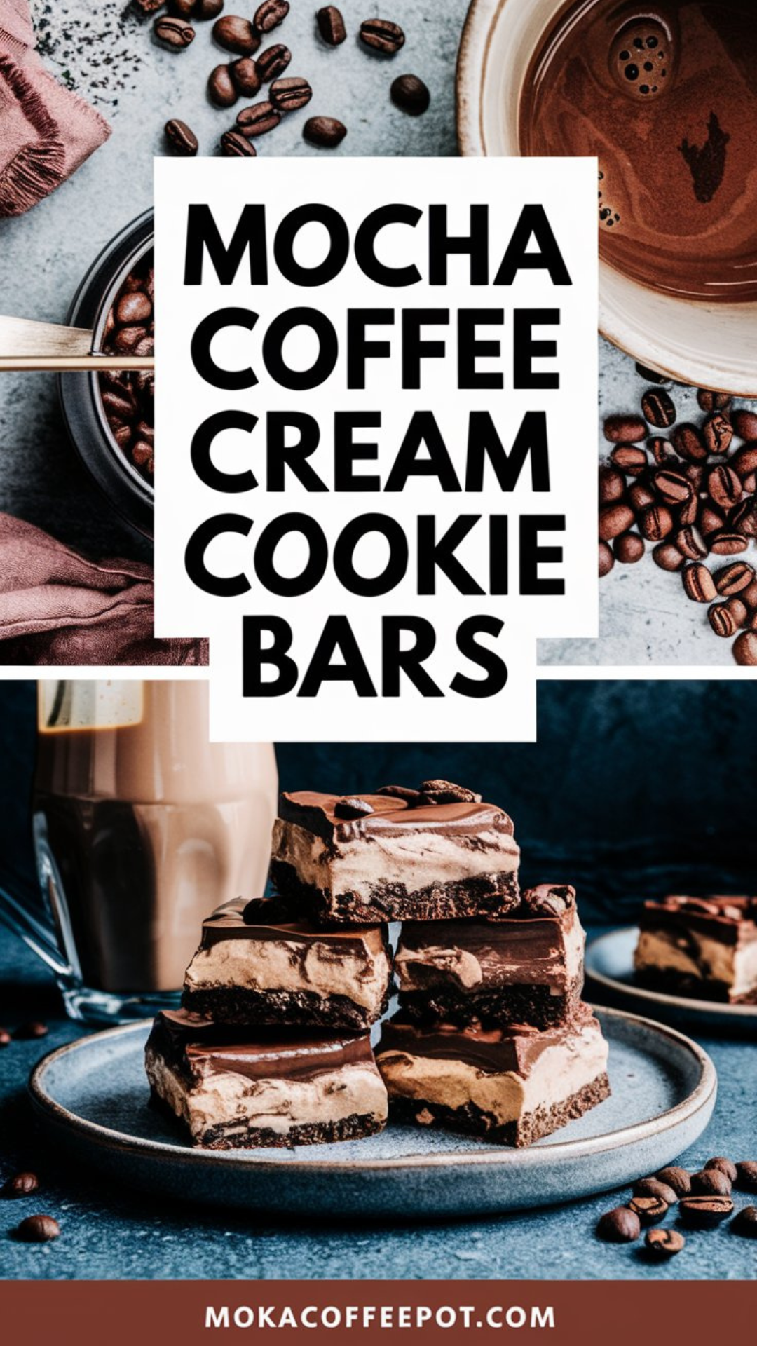 Mocha Coffee Cream Cookie Bars Mocha Coffee Cream Cookie Bars
