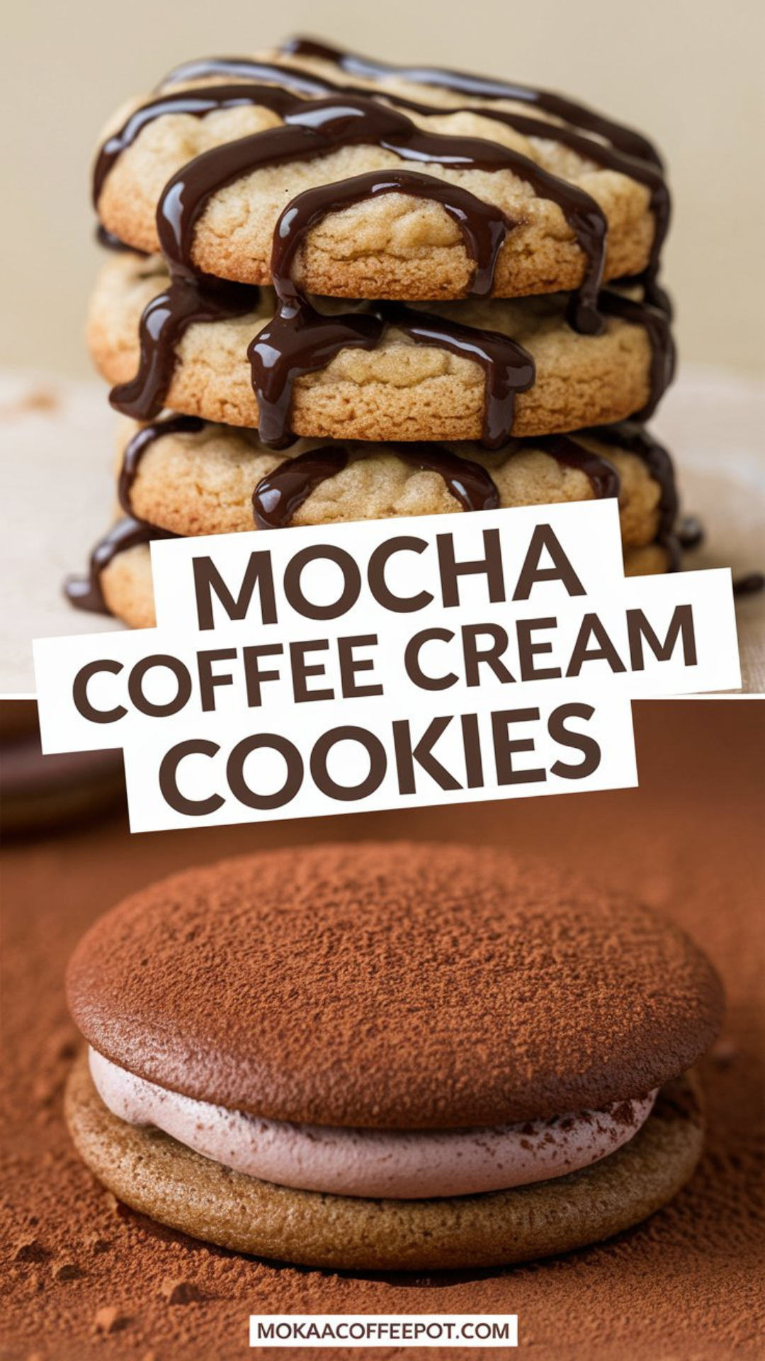 Coffee and Vanilla Cream Cookies Coffee and Vanilla Cream Cookies